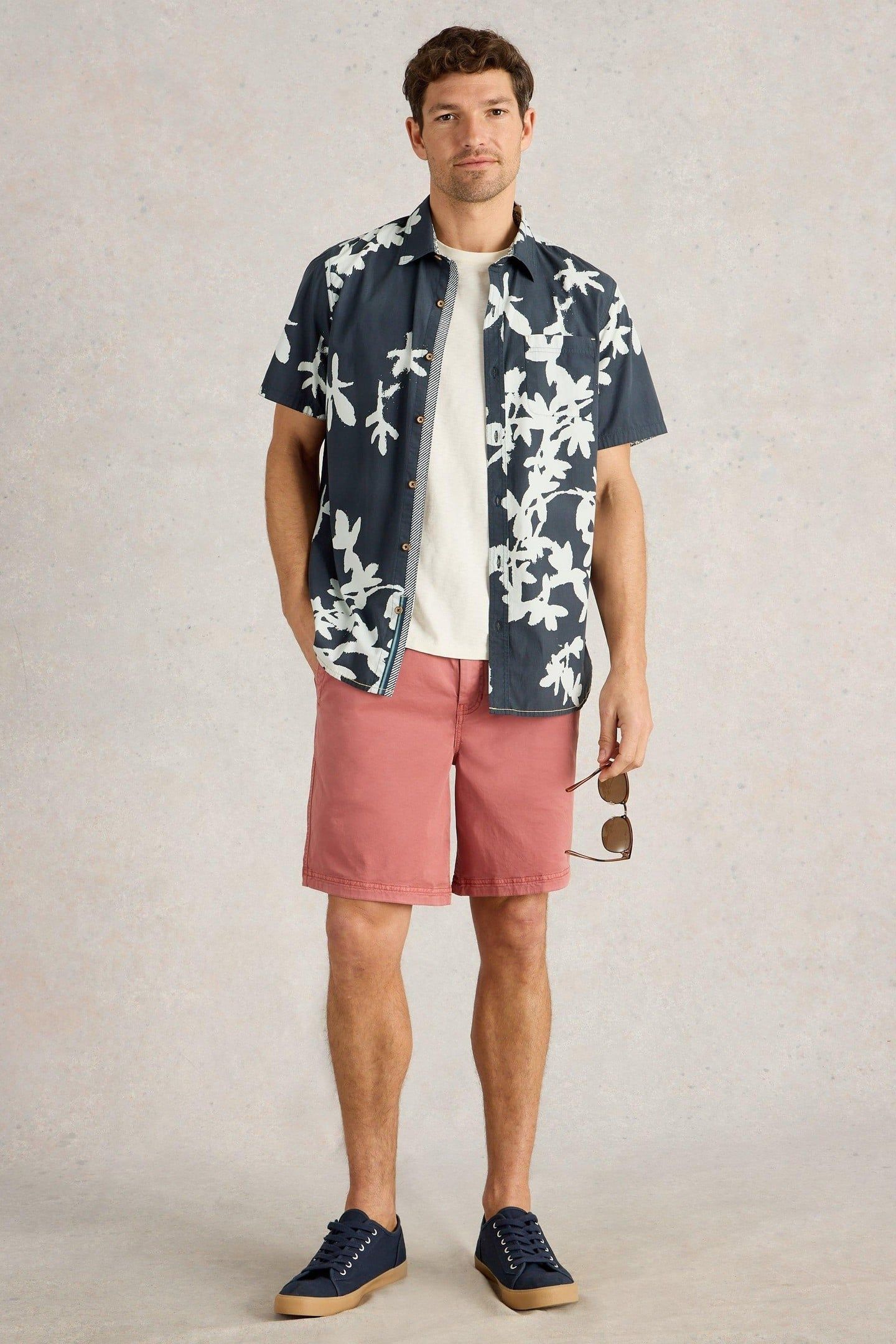 SUTTON DRAWSTRING SHORT DEEP PINK 1