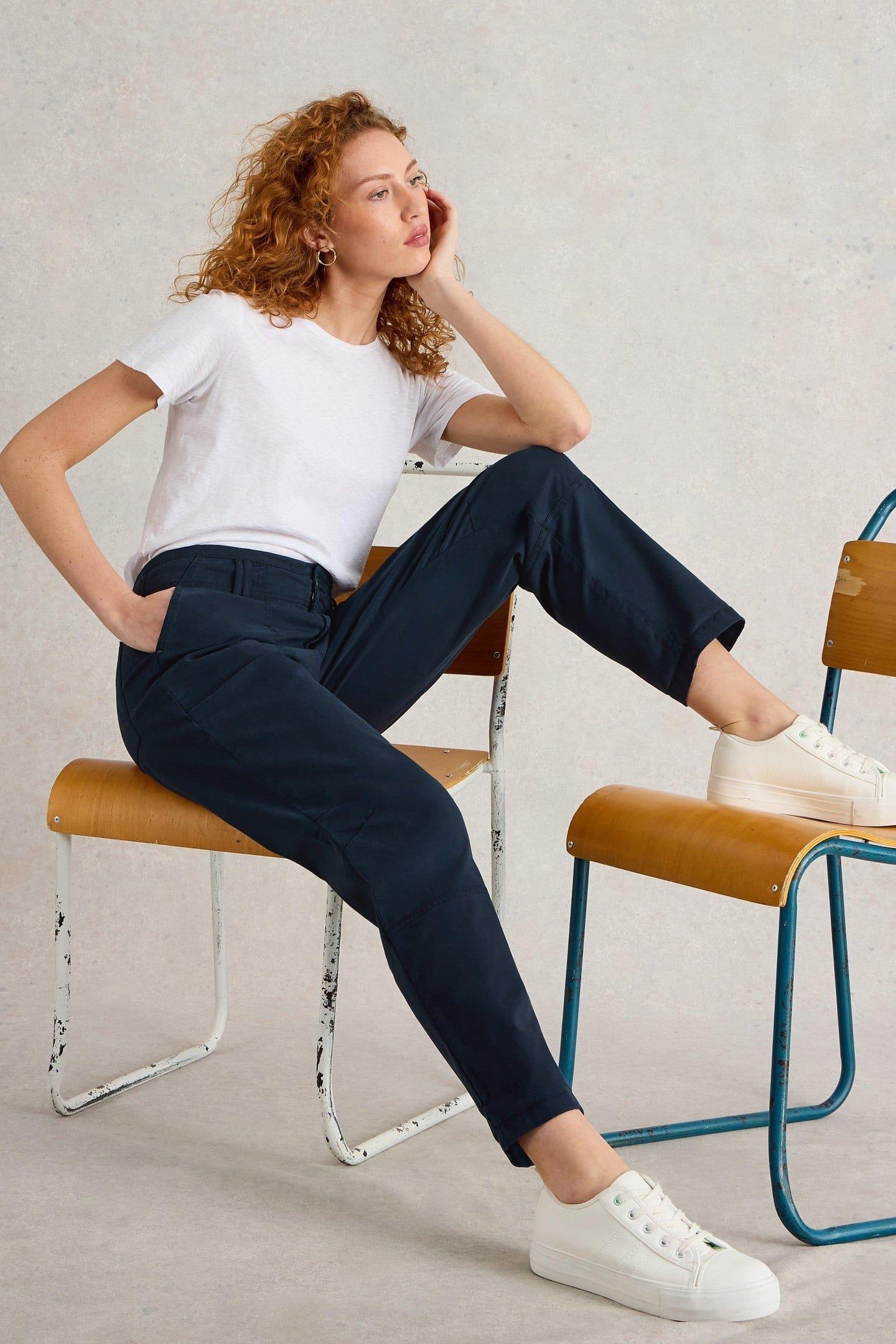 BLAIRE TROUSER DARK NAVY 6