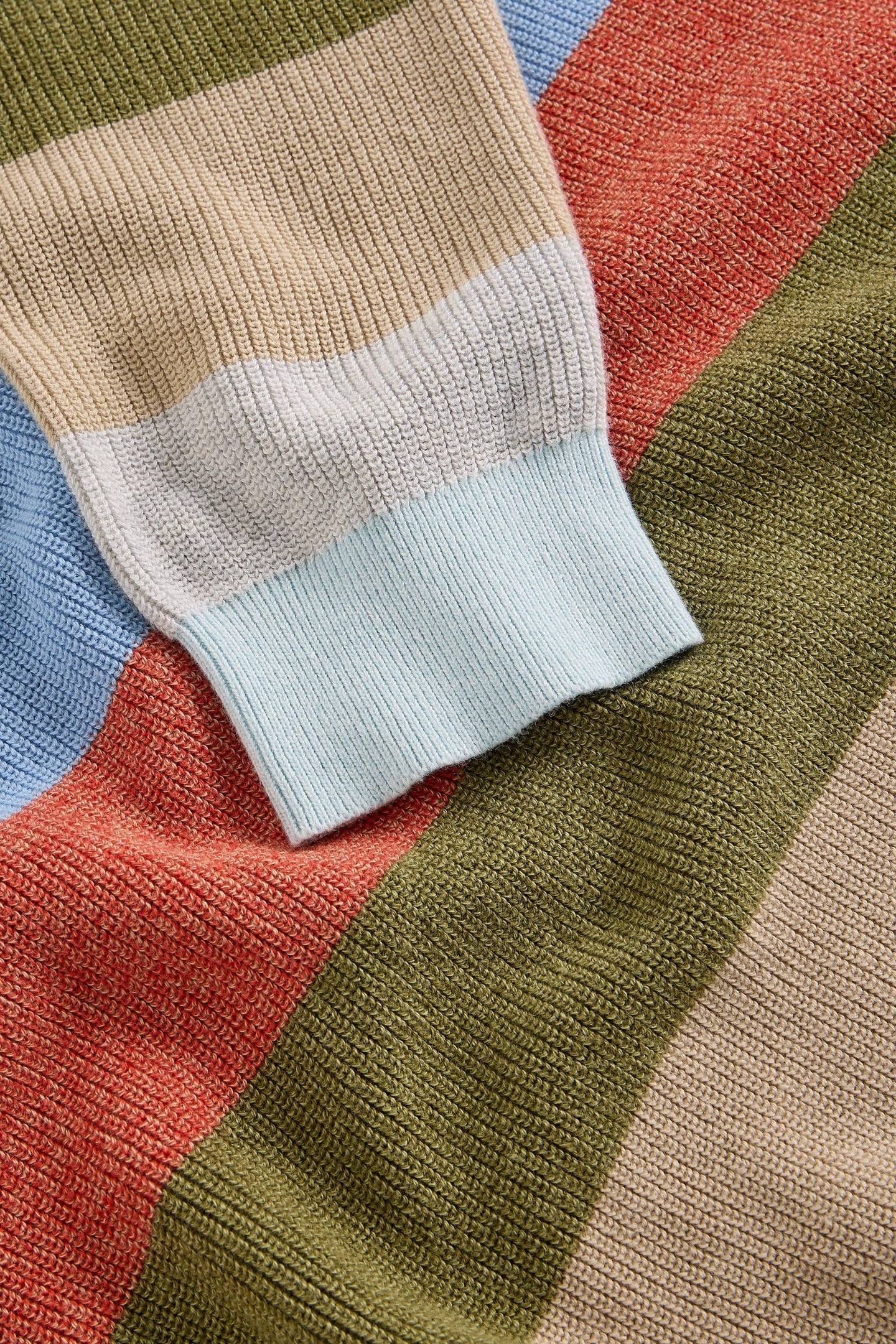ATTADALE STRIPE CREW NECK BLUE MULTI 4