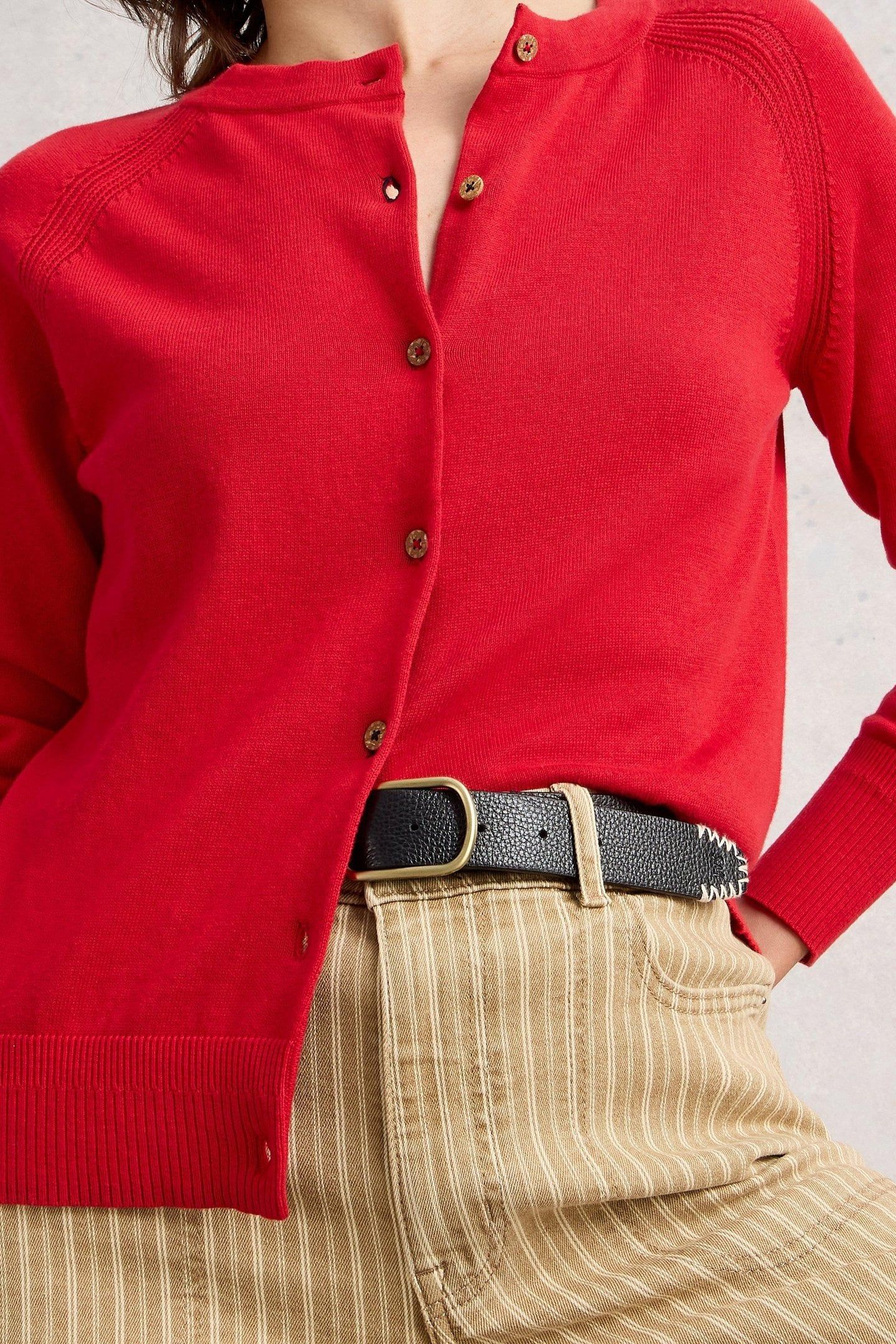 LULU CARDI MID RED 5