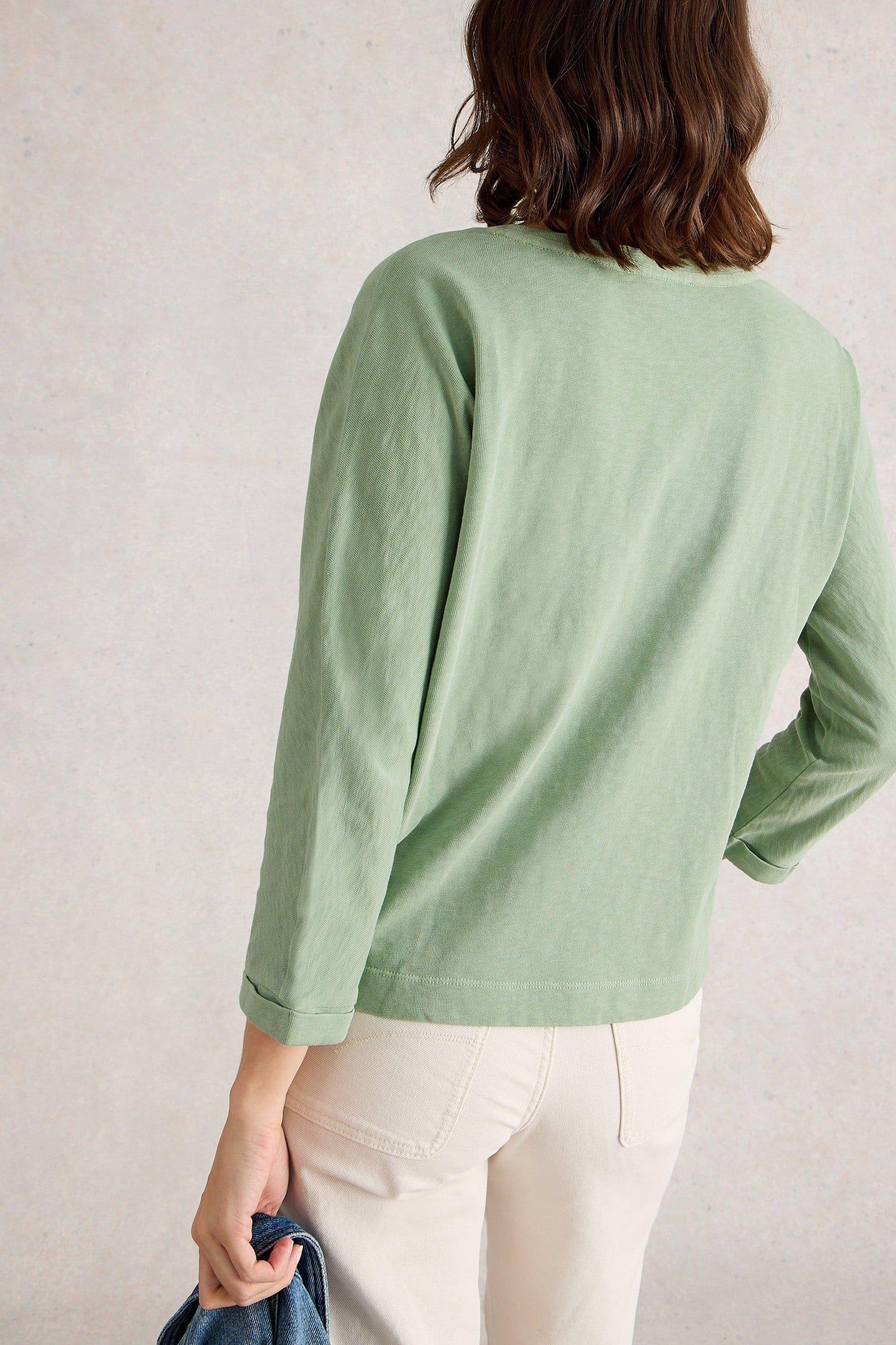 DEMI DOLMAN TOP MID GREEN 2