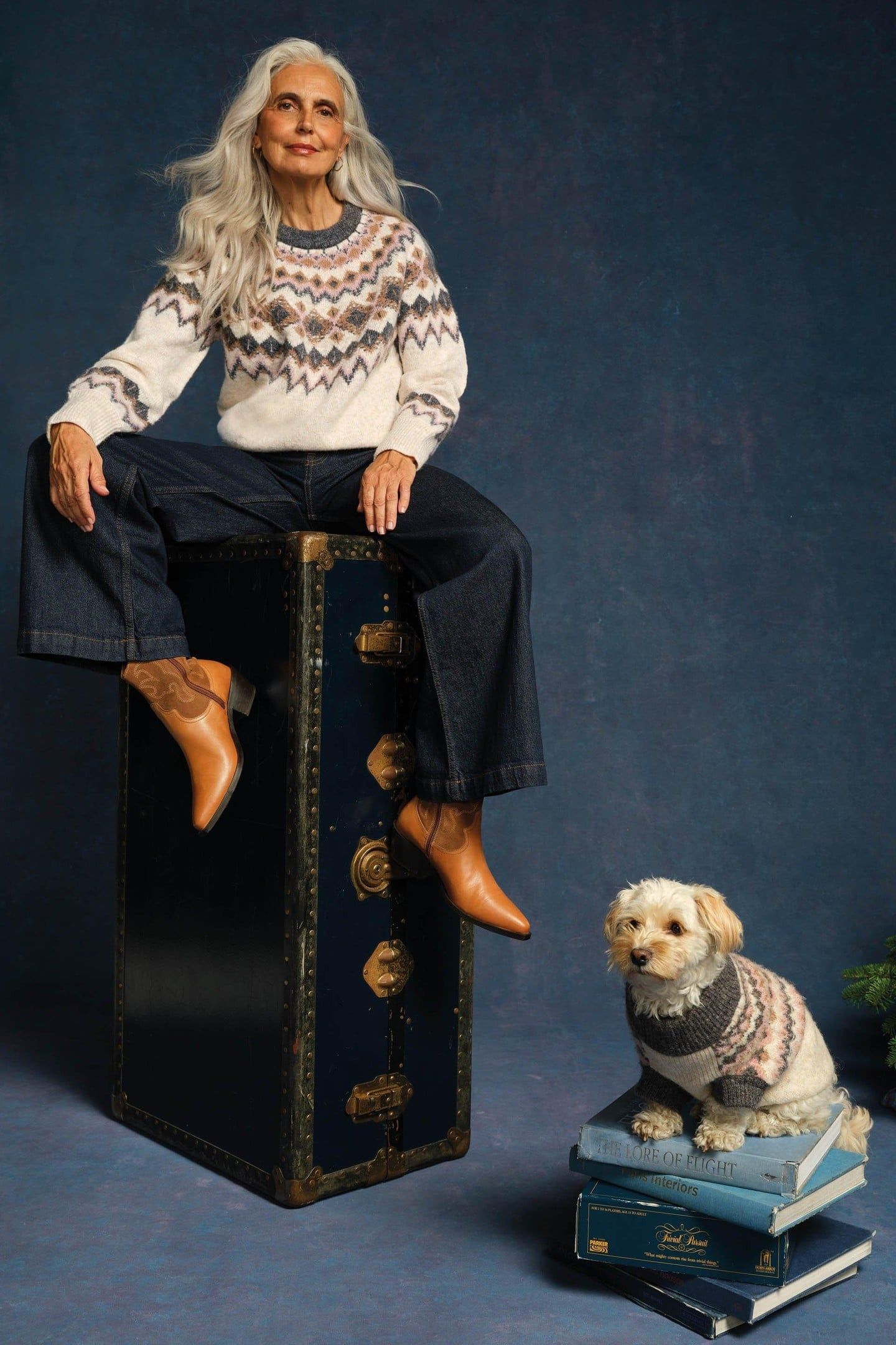 ARCTIC FAIRISLE JUMPER NATURAL MULTI 7