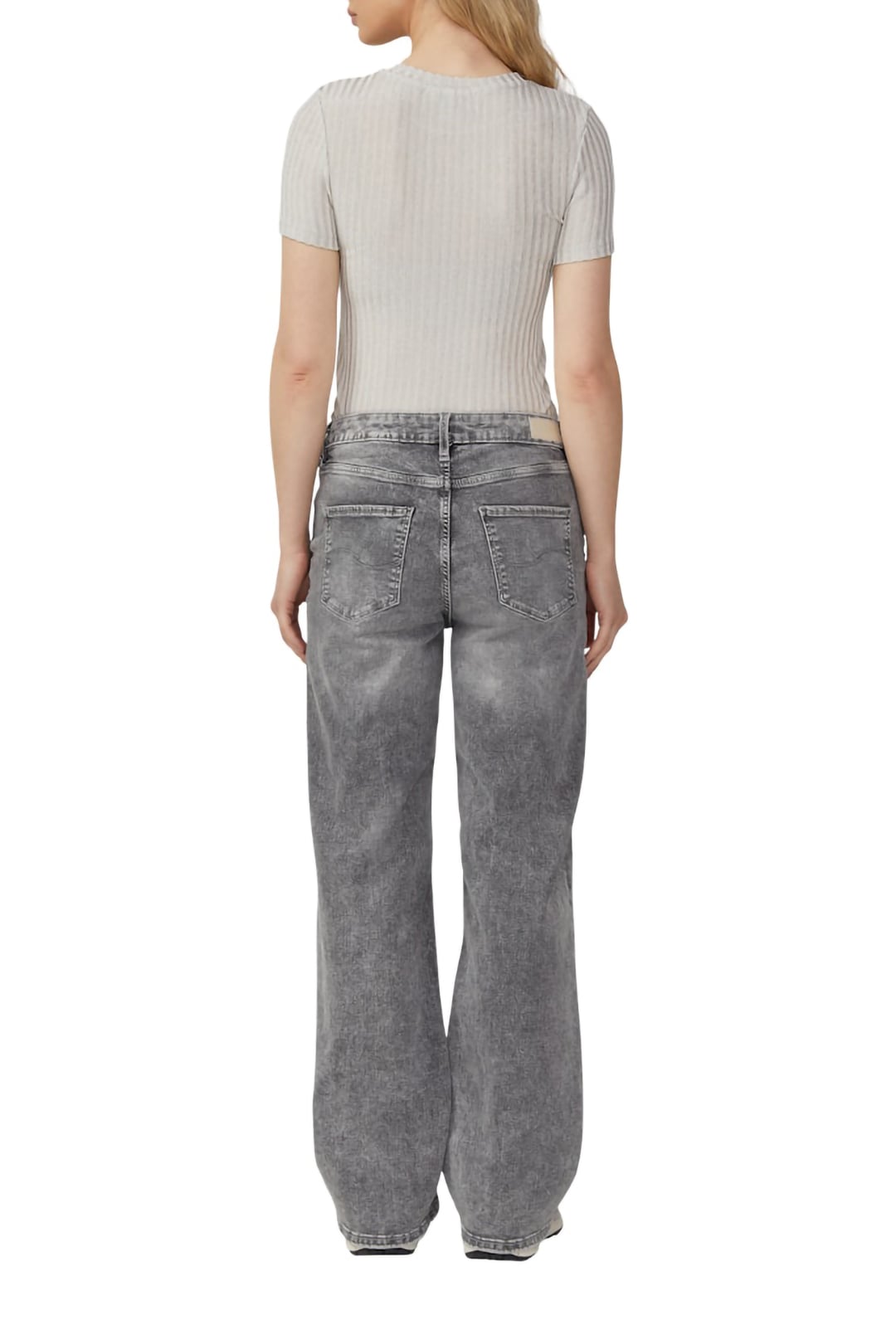 S.OLIVER-QS T-SHIRTS WHITE SILVER 3