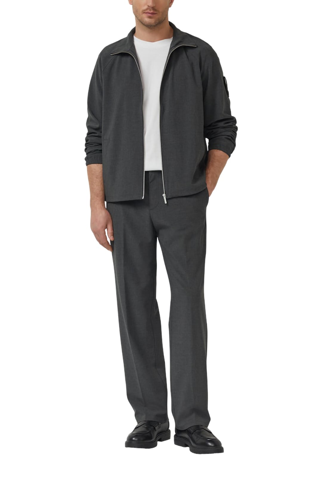 S.OLIVER JACKETS INDOOR GREY/BLACK 2