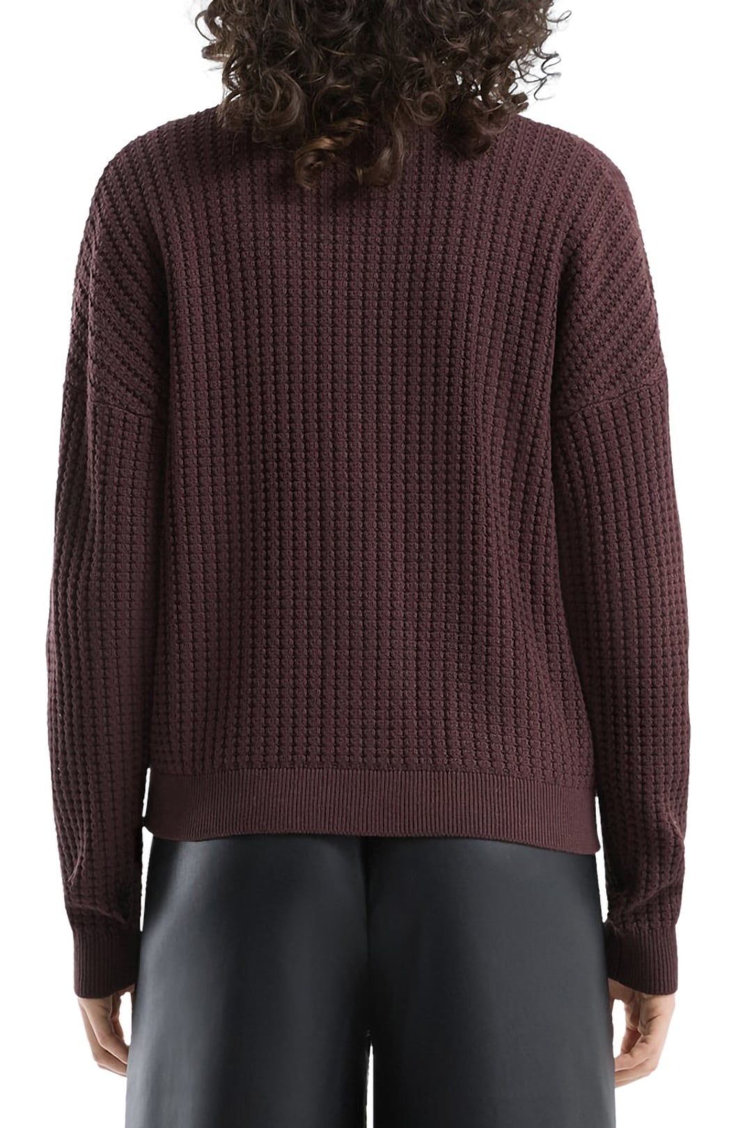 S.OLIVER-QS CARDIGAN AUBERGINE 3
