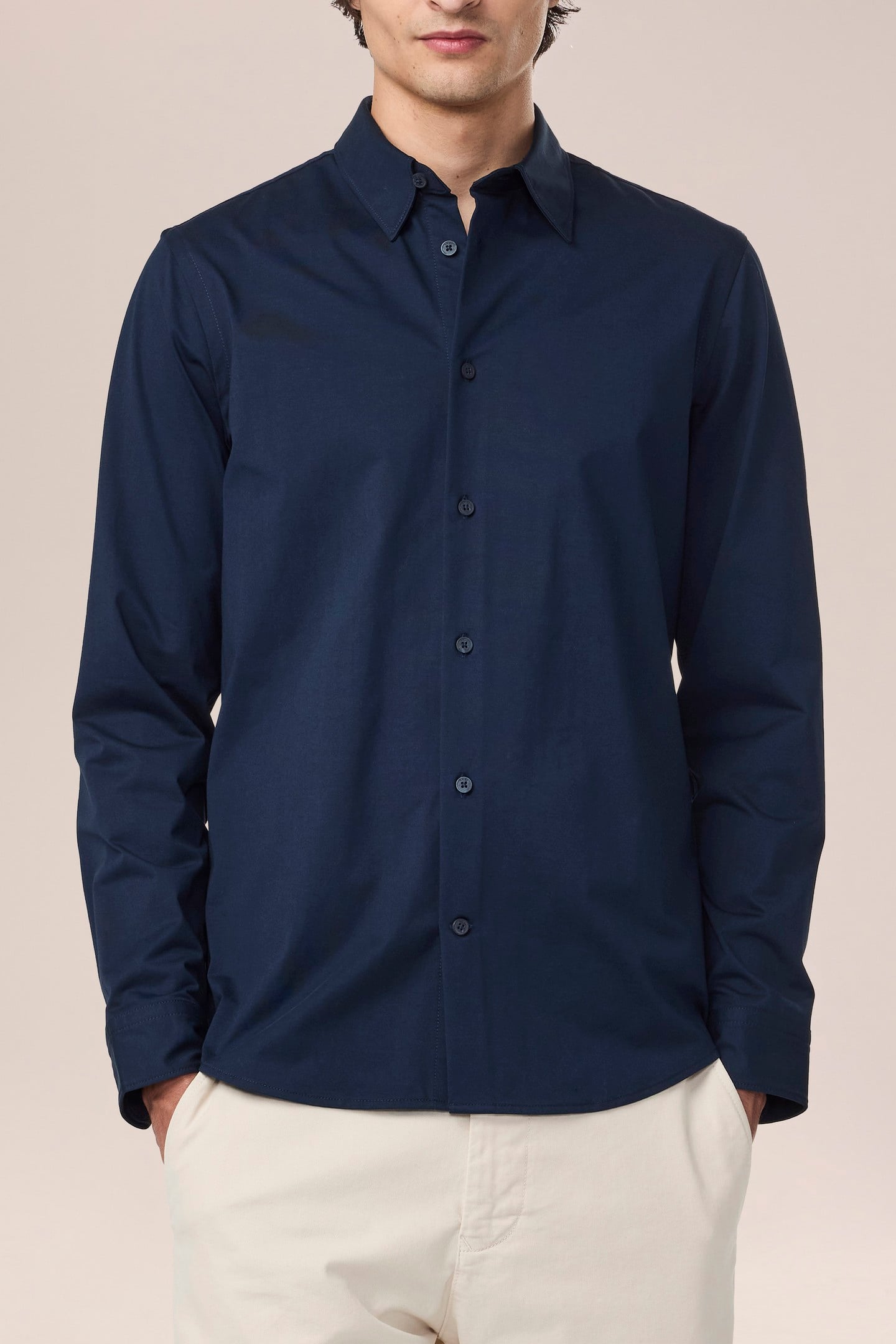 ELIAN SHIRT NAVY BLUE 1