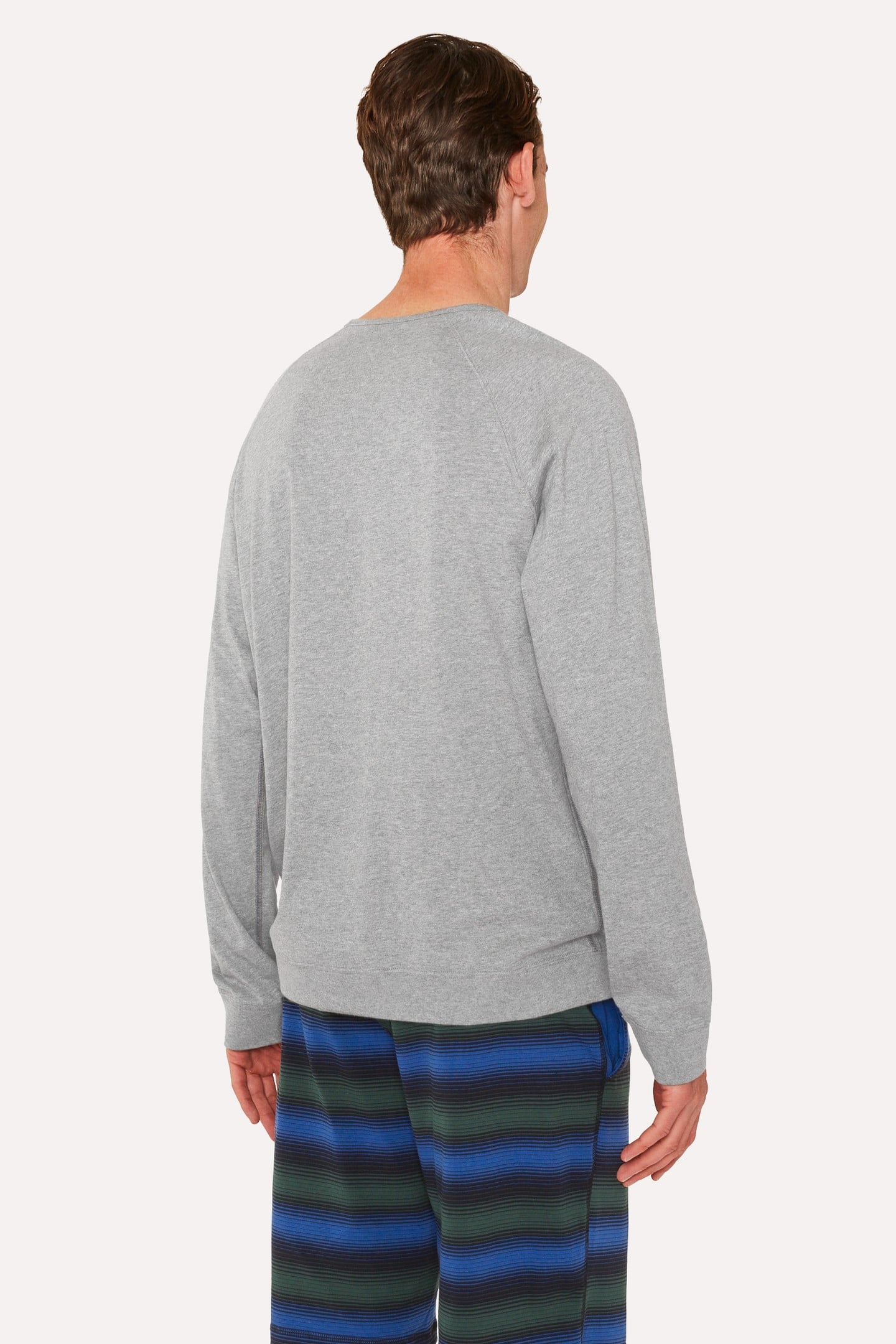 MEN L/S TOP GREY 2