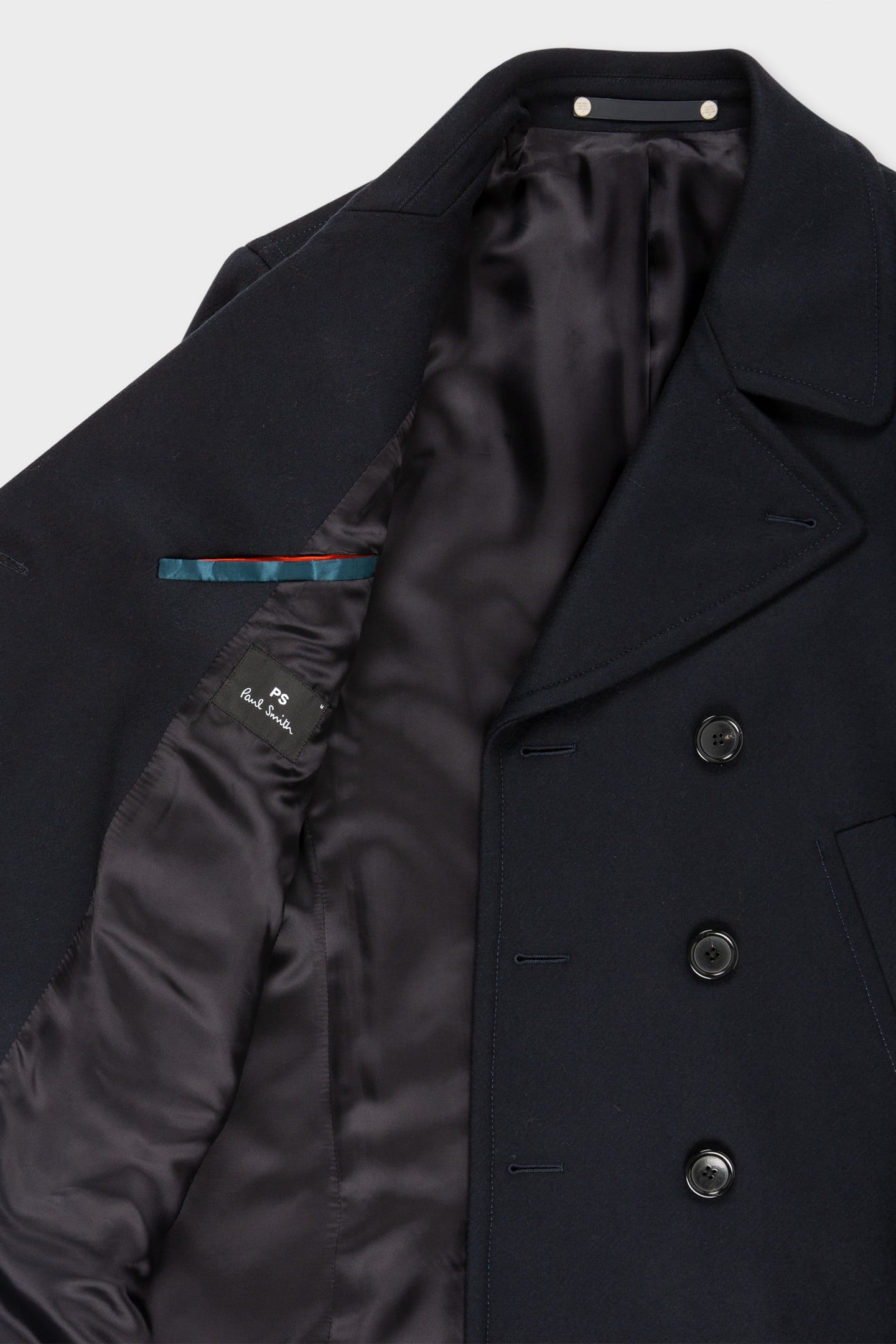 MENS CAR COAT FULLY LINED VERY DARK NAVY 6