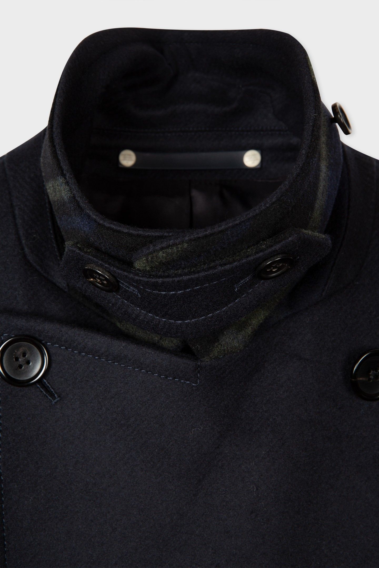 MENS CAR COAT FULLY LINED VERY DARK NAVY 7