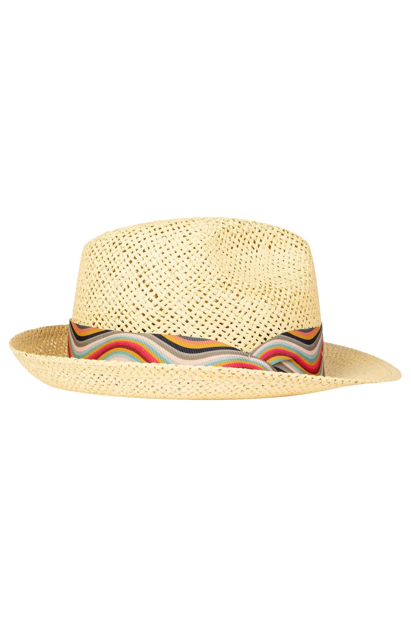 WOMEN HAT SWIRL RIBBN MULTI COLOURED 1
