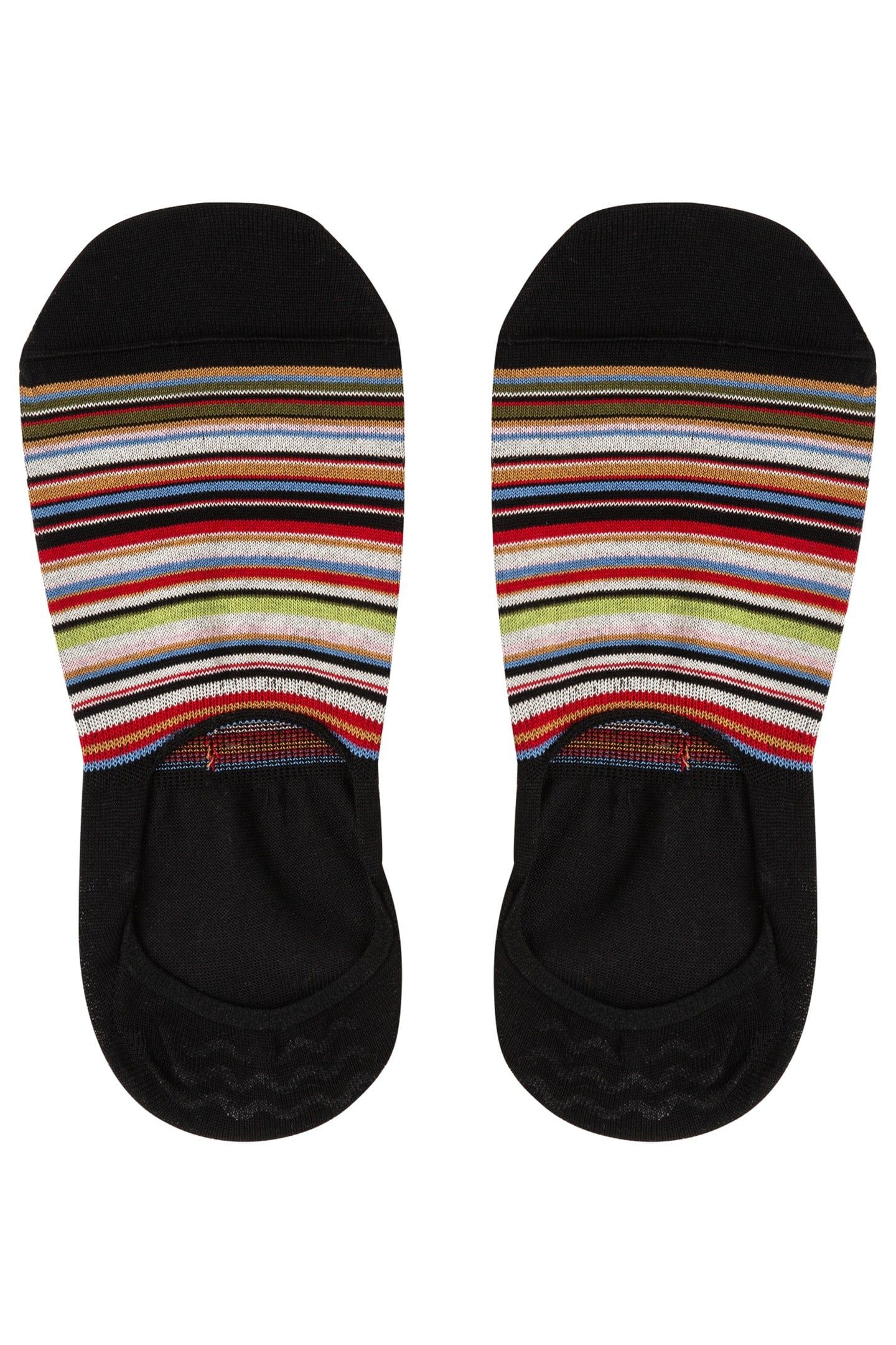 MEN SOCK NO SHW SIGNATR MULTI COLOURED 2