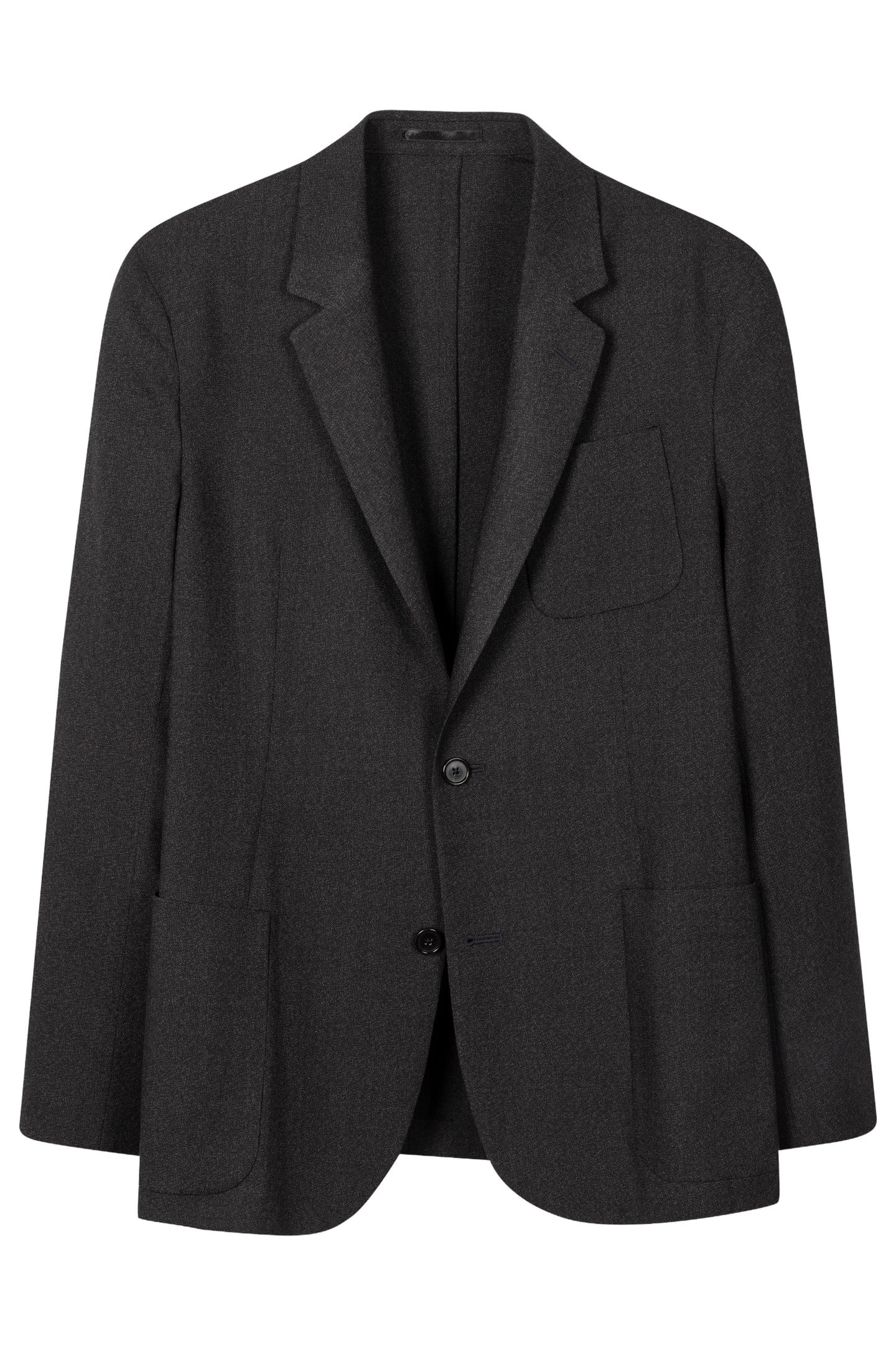 MENS 2 BTN PATCH POCKET JACKET ANTHRACITE 1
