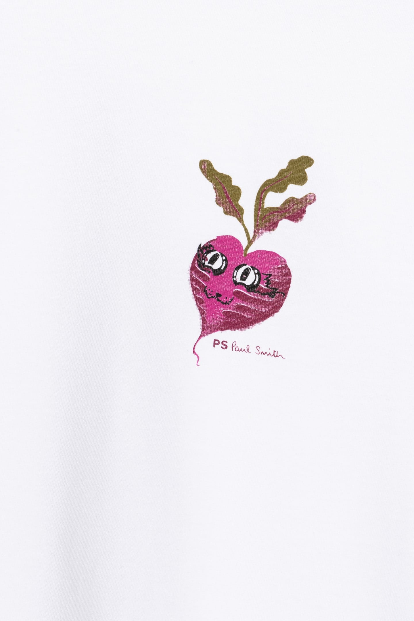 WOMENS BEETROOT T-SHIRT WHITE 4