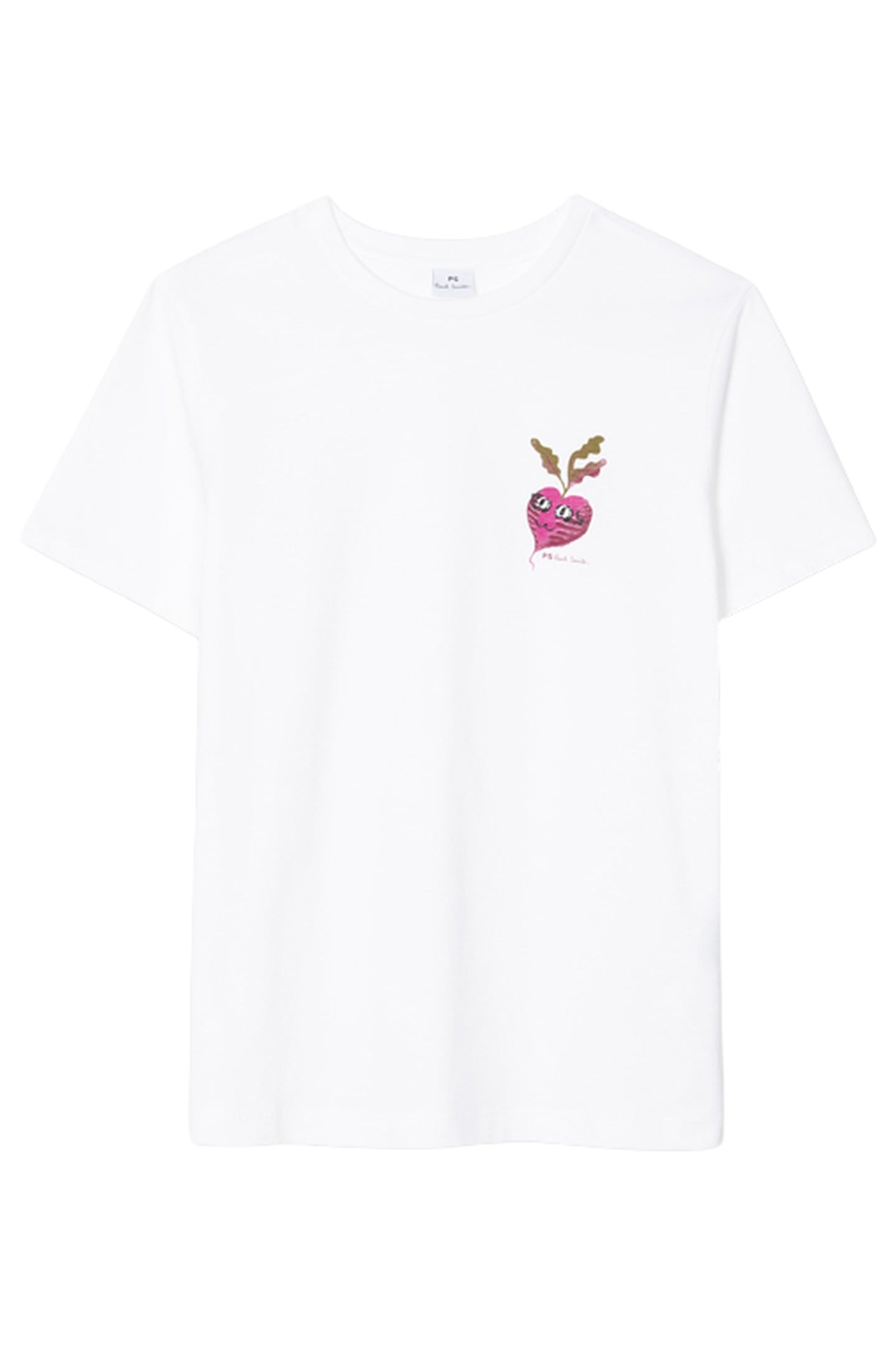 WOMENS BEETROOT T-SHIRT WHITE 3