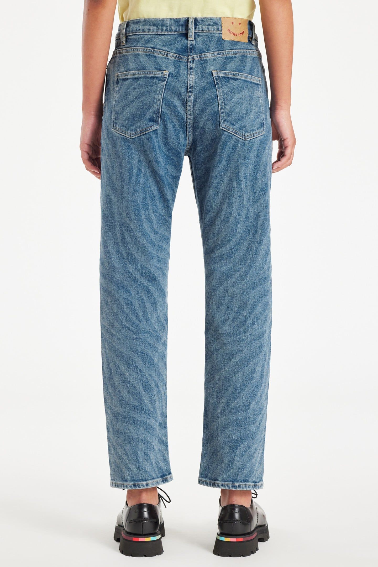 WOMENS STRAIGHT FIT JEAN PRINTED 2