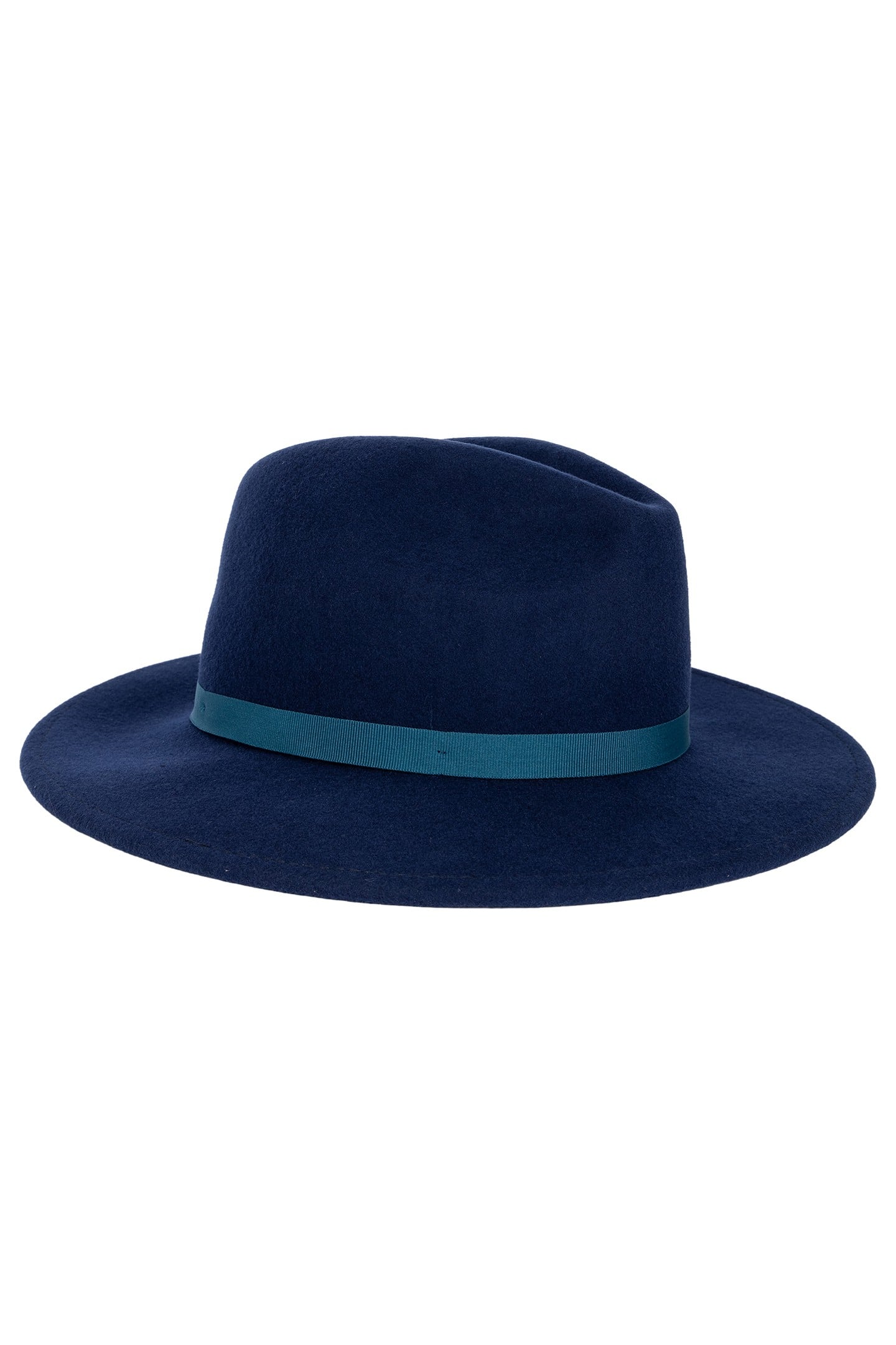WOMEN HAT FEDORA SWIRL NAVY 2