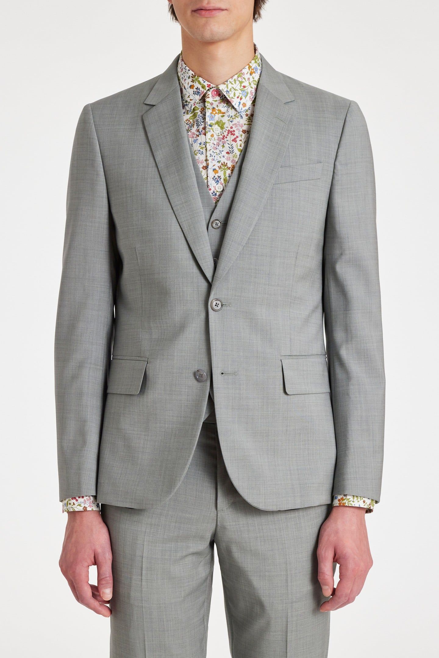 MENS TAILORED FIT 3PCE 2 BUTTON SUIT EMERALD GREEN 2
