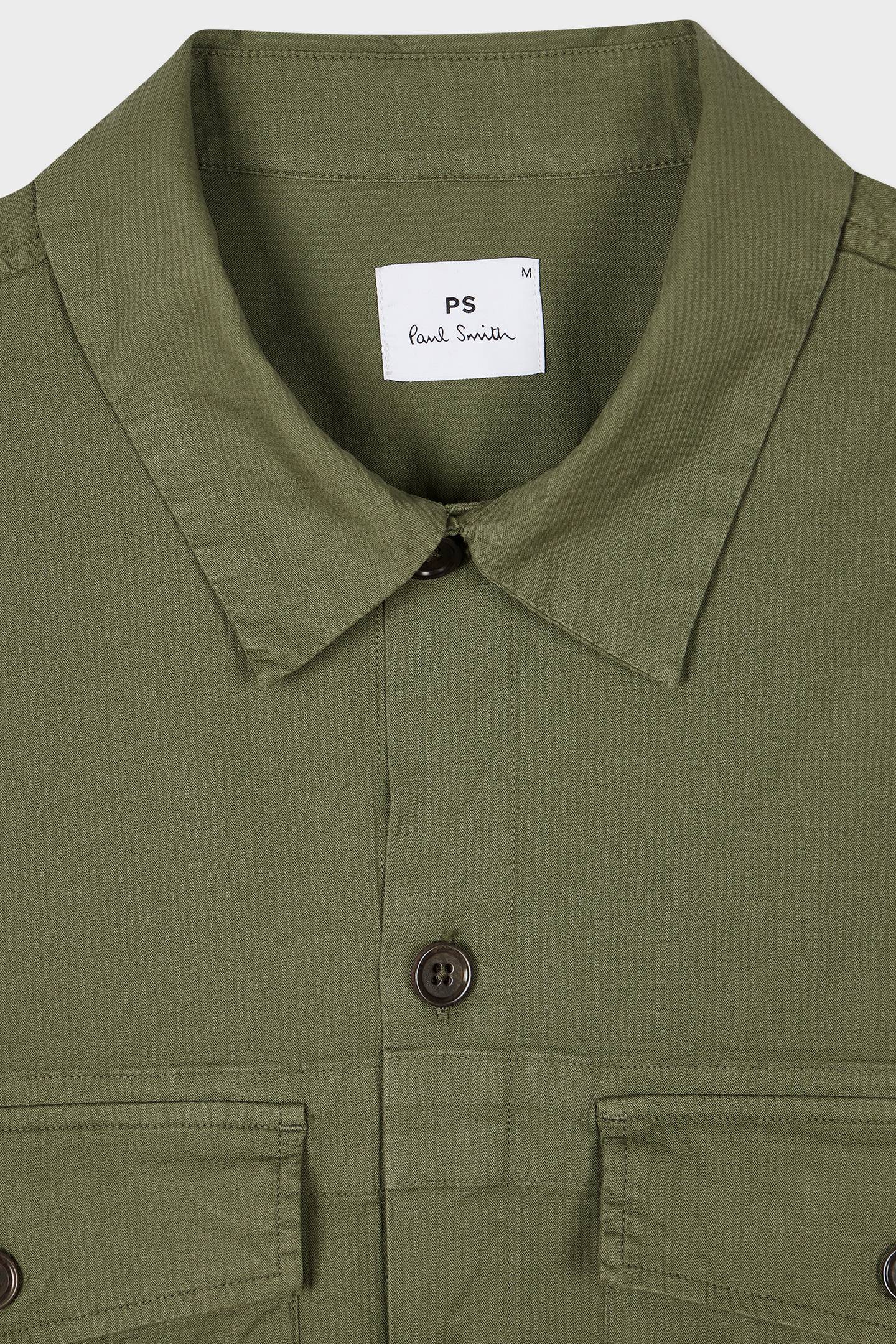 MENS UTILITY SHIRT BOTTLE GREEN 7