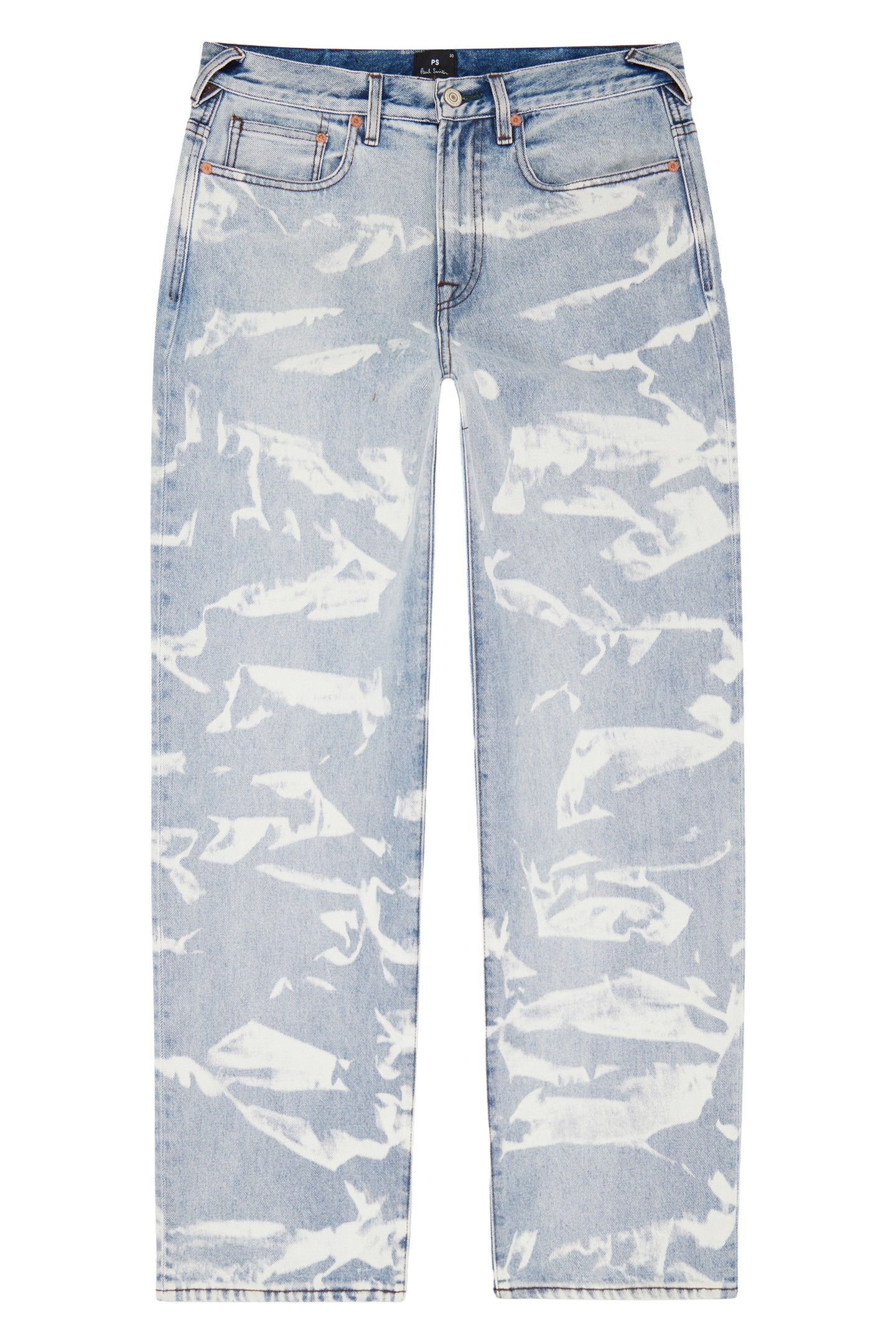 MENS RELAXED FIT JEAN LIGHT BLUE 5