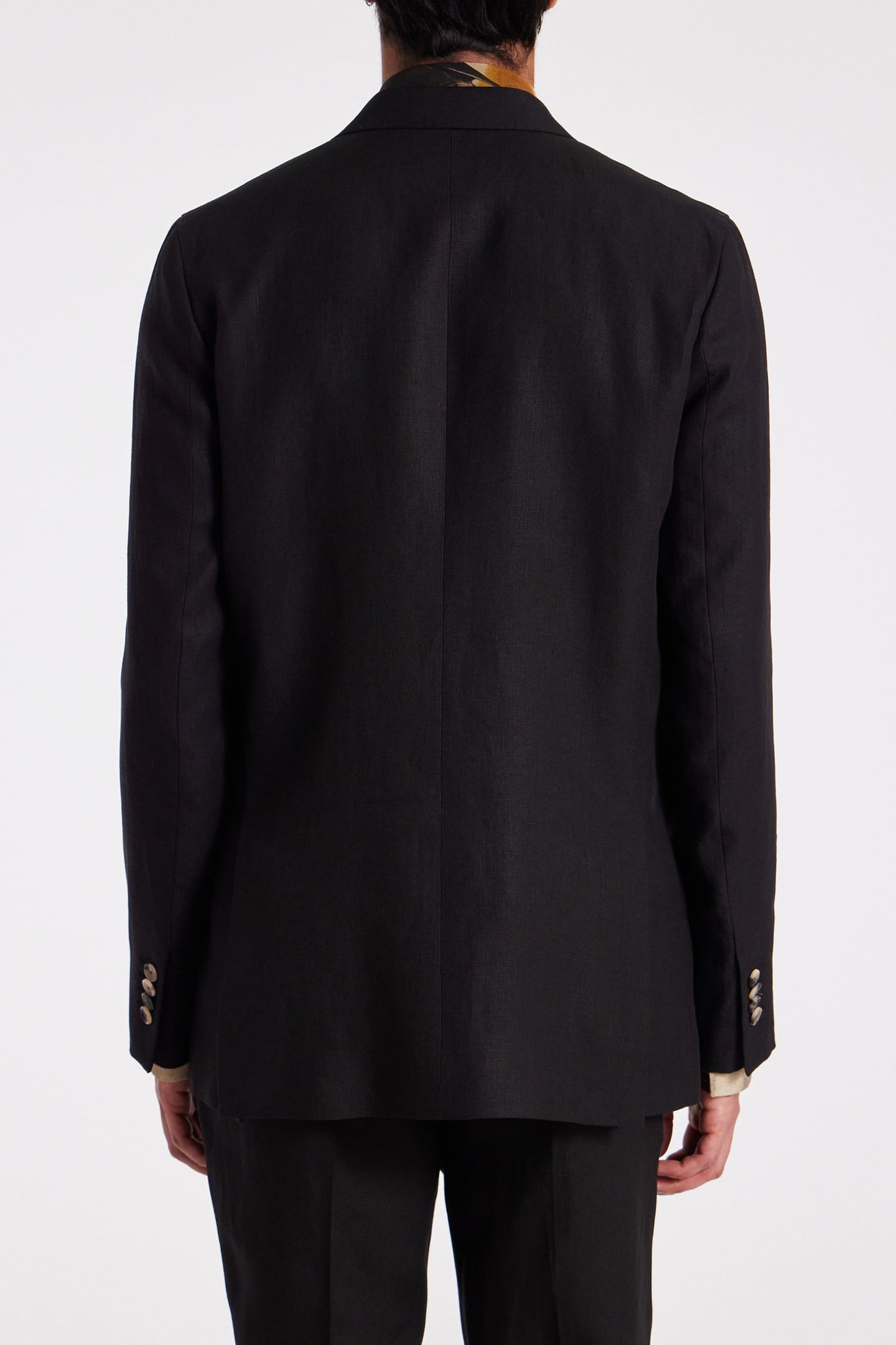 MENS 2 BUTTON JACKET BLACK 2