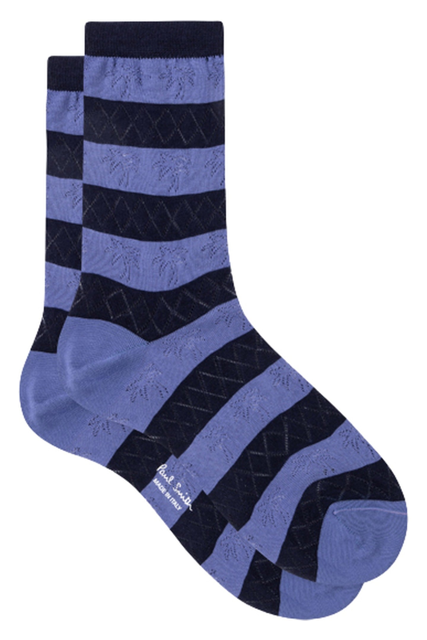 WOMEN SOCK FIONA OPENWORK NAVY 1