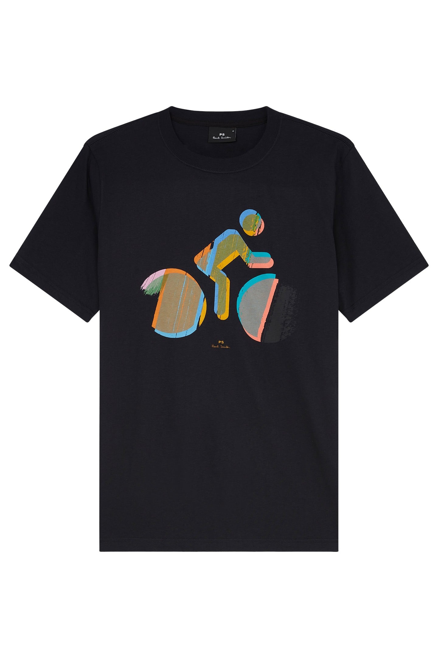 MENS REG FIT T SHIRT CYCLE VERY DARK NAVY 1