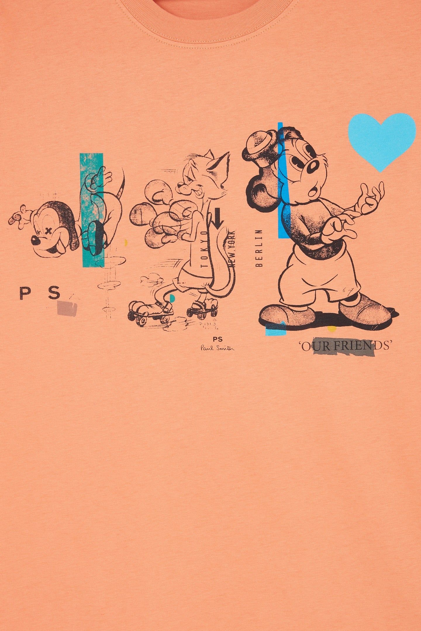 MENS REG FIT T SHIRT CARTOON GOOSE BEAK 2