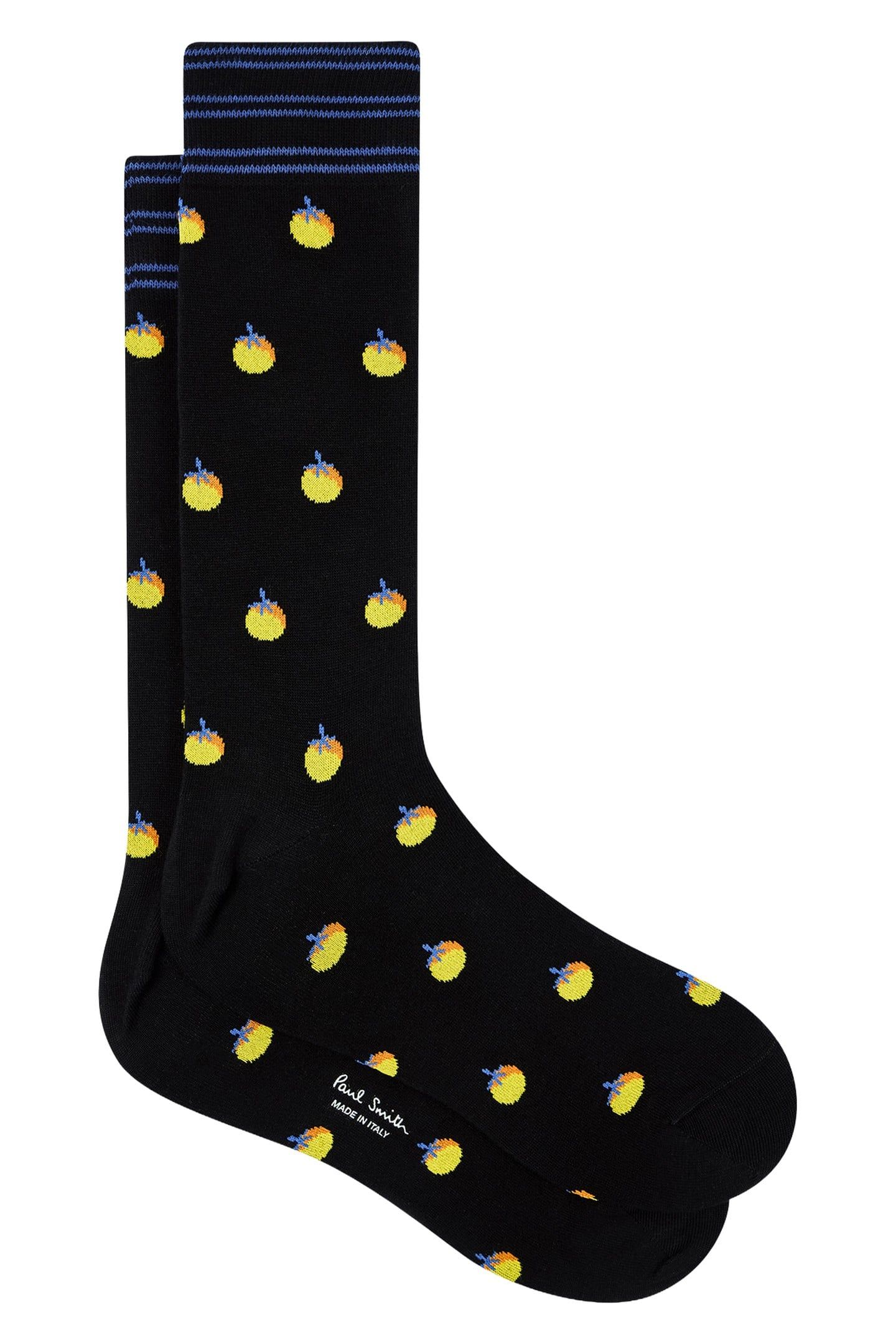 MEN SOCK GRAHAM TOMATO BLACK 1