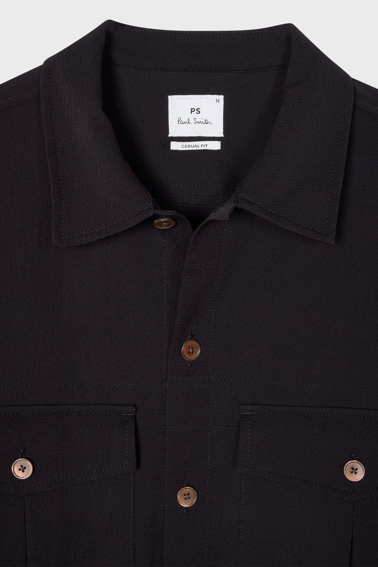 MENS LS UTILITY SHIRT BLACK 8