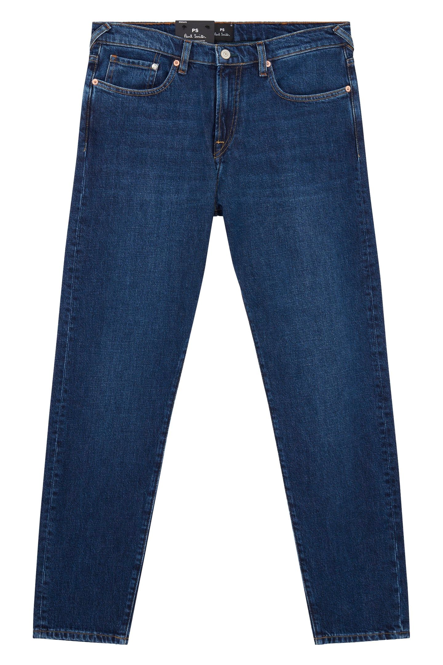 MENS TAPERED FIT JEAN DK COLOUR WASH 1