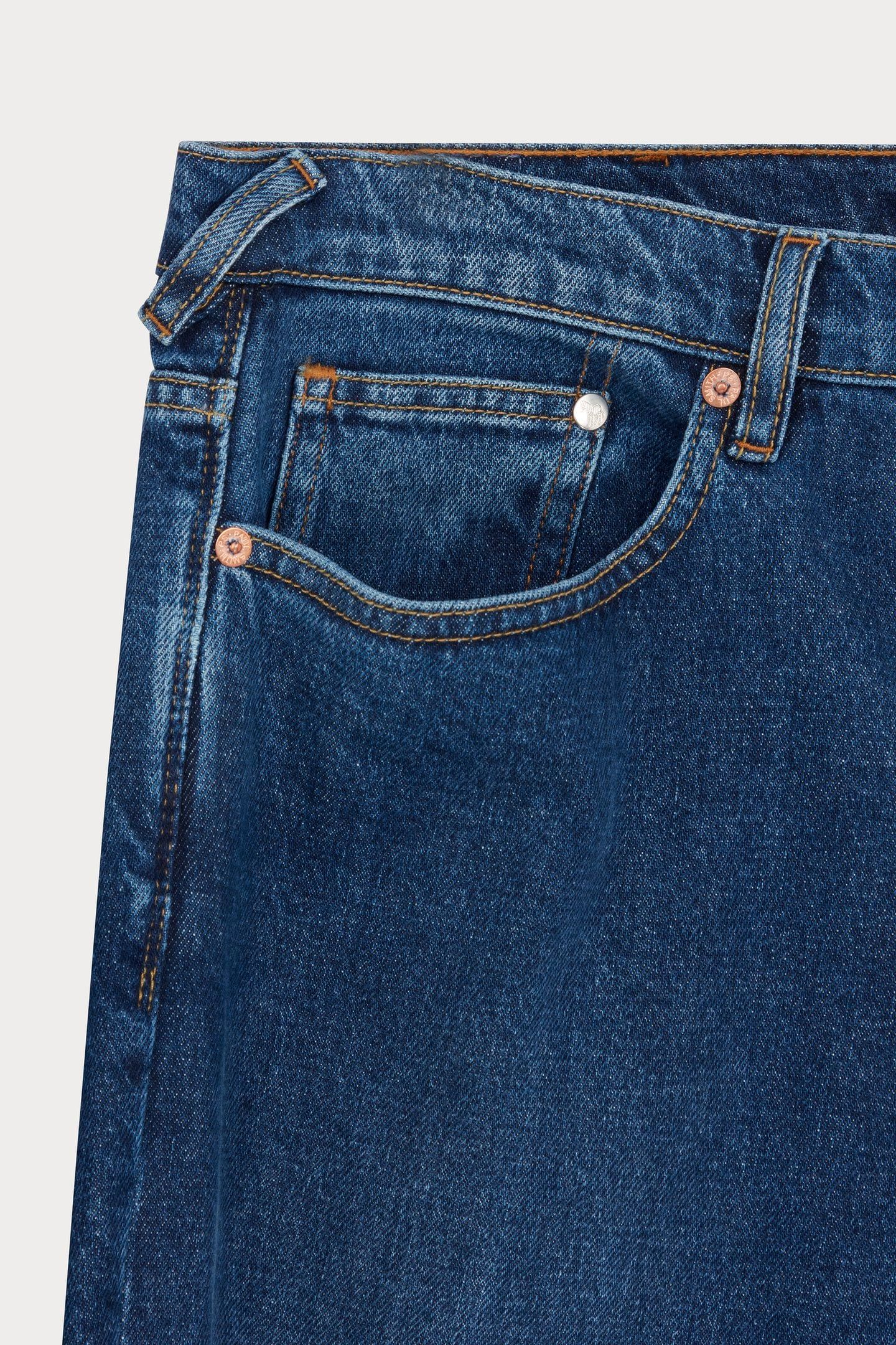 MENS TAPERED FIT JEAN DK COLOUR WASH 10