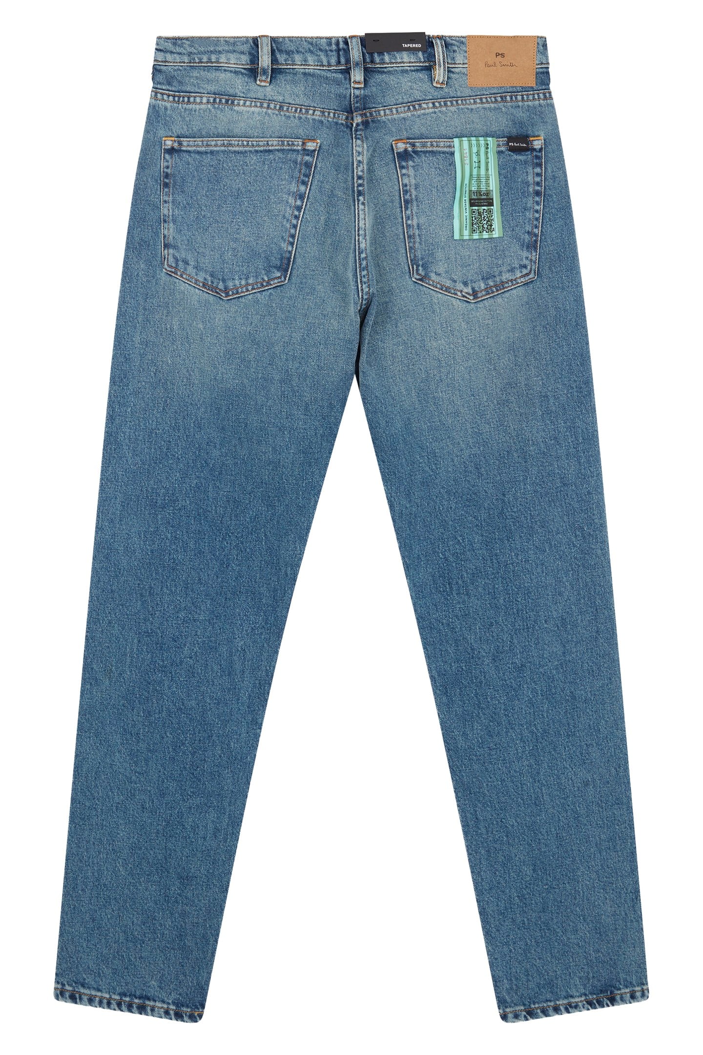 MENS RELAXED FIT JEAN RINSE WASH 2