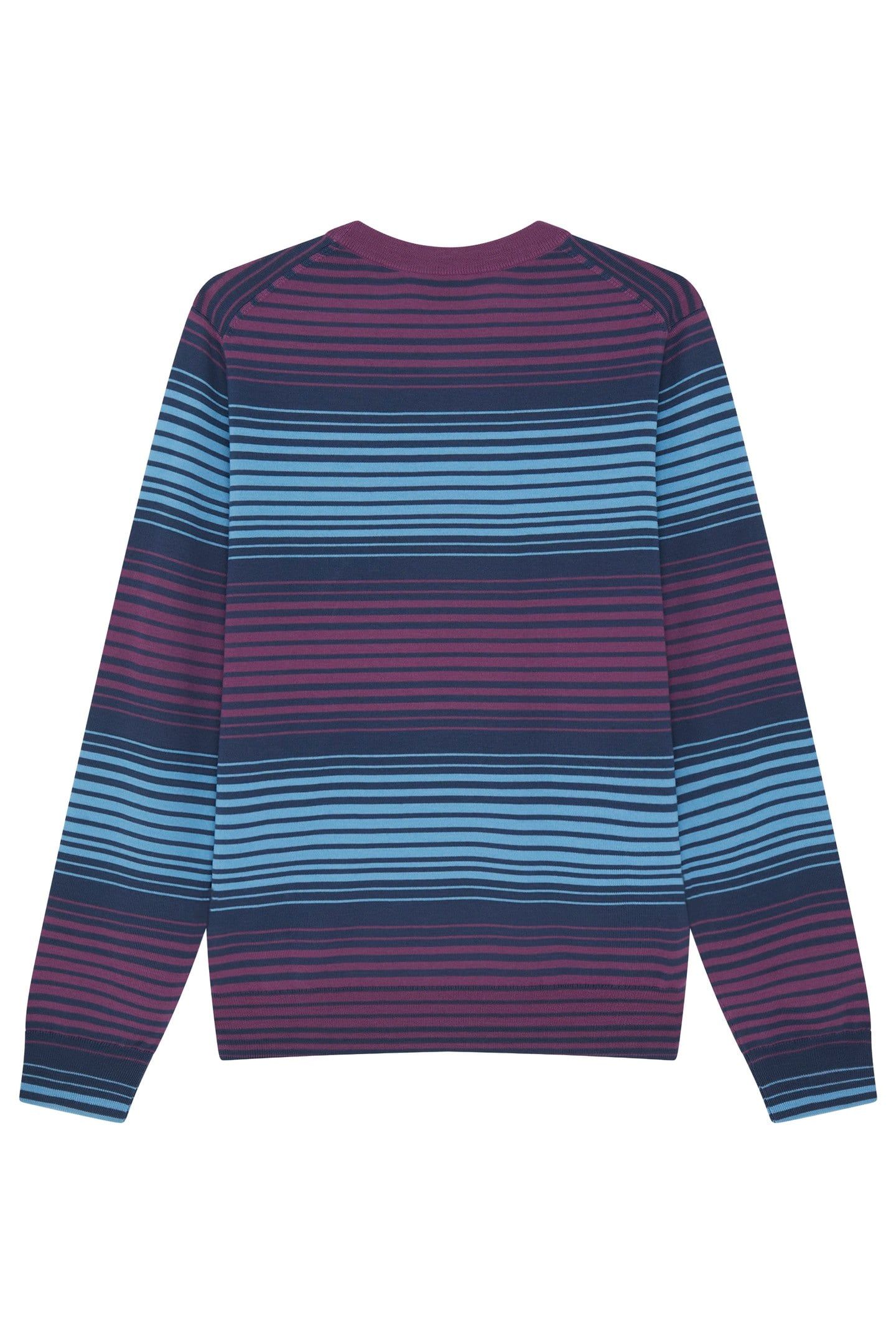 MENS SWEATER CREW NECK PURPLE 8