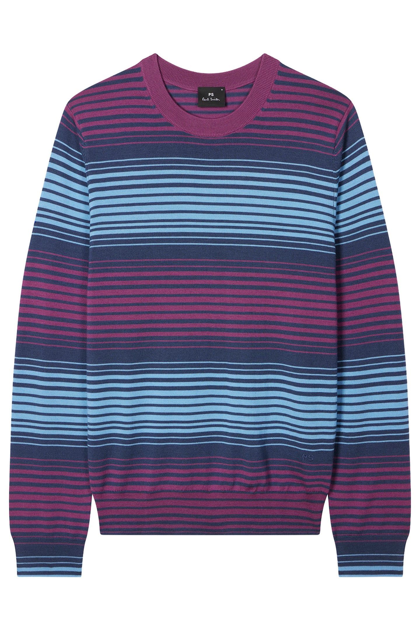 MENS SWEATER CREW NECK PURPLE 5