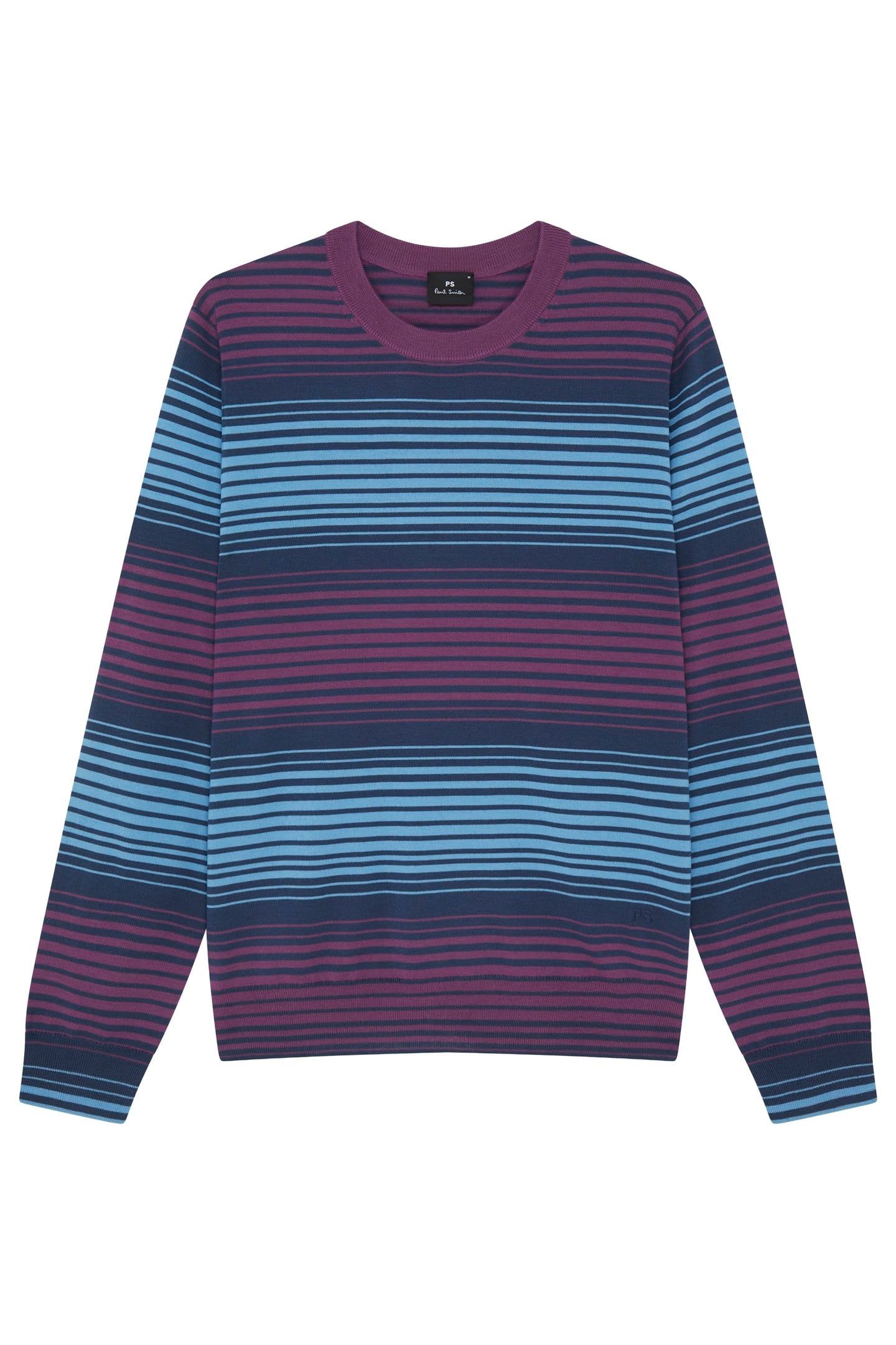 MENS SWEATER CREW NECK PURPLE 7