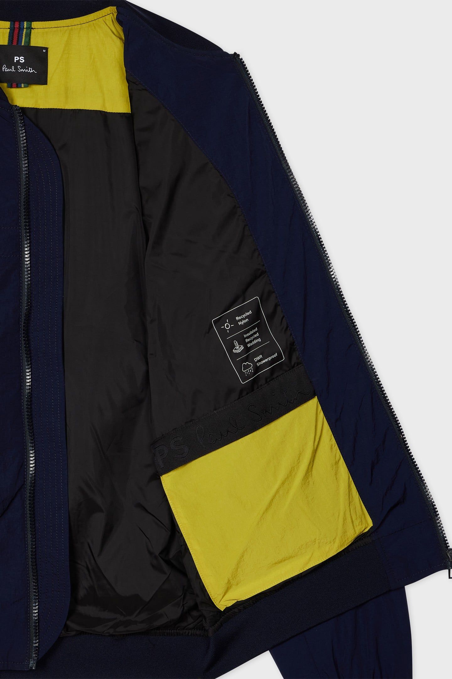 MENS BOMBER JACKET VERY DARK NAVY 6