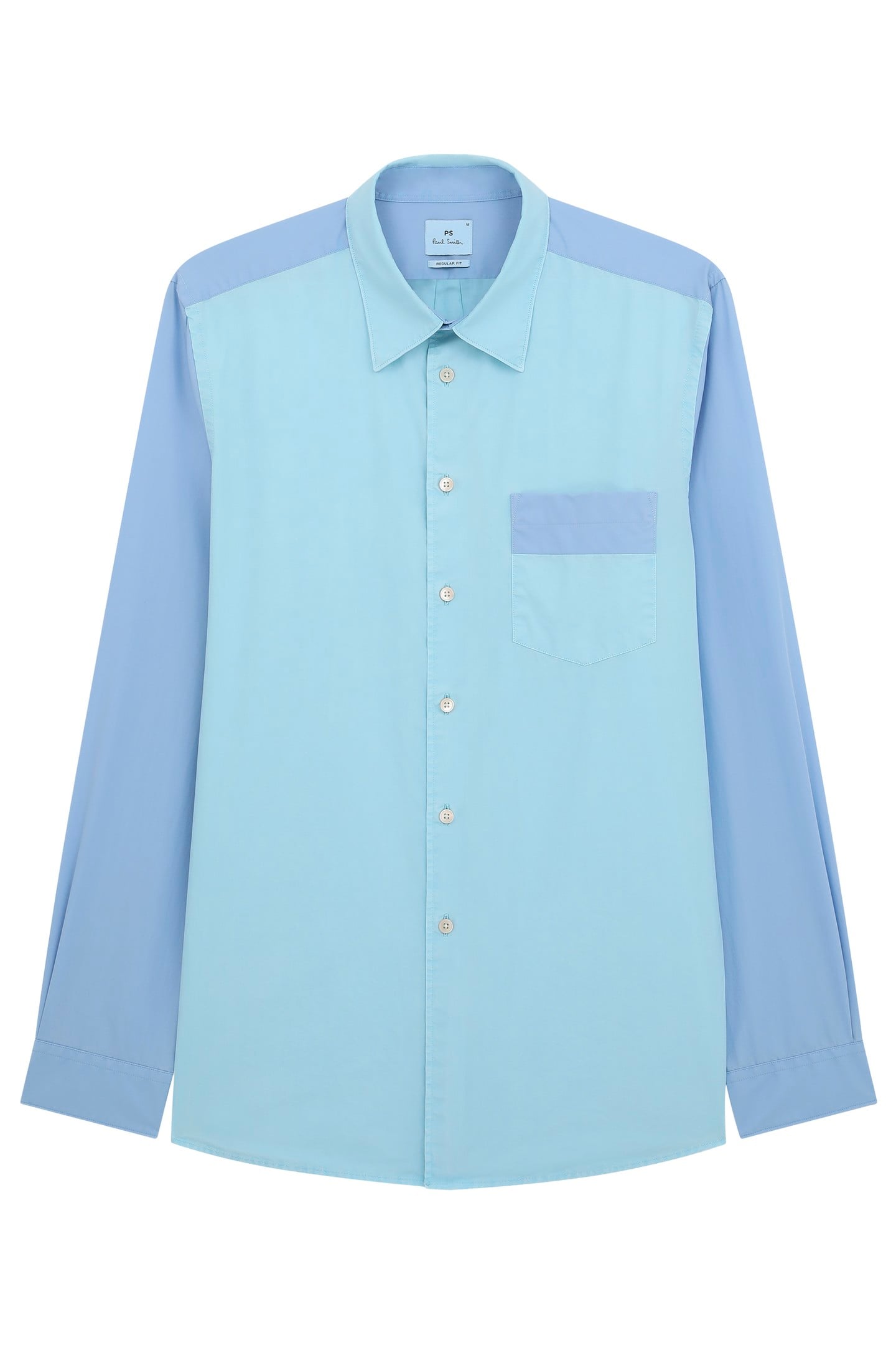 MENS LS REGULAR FIT SHIRT LIGHT BLUE 1