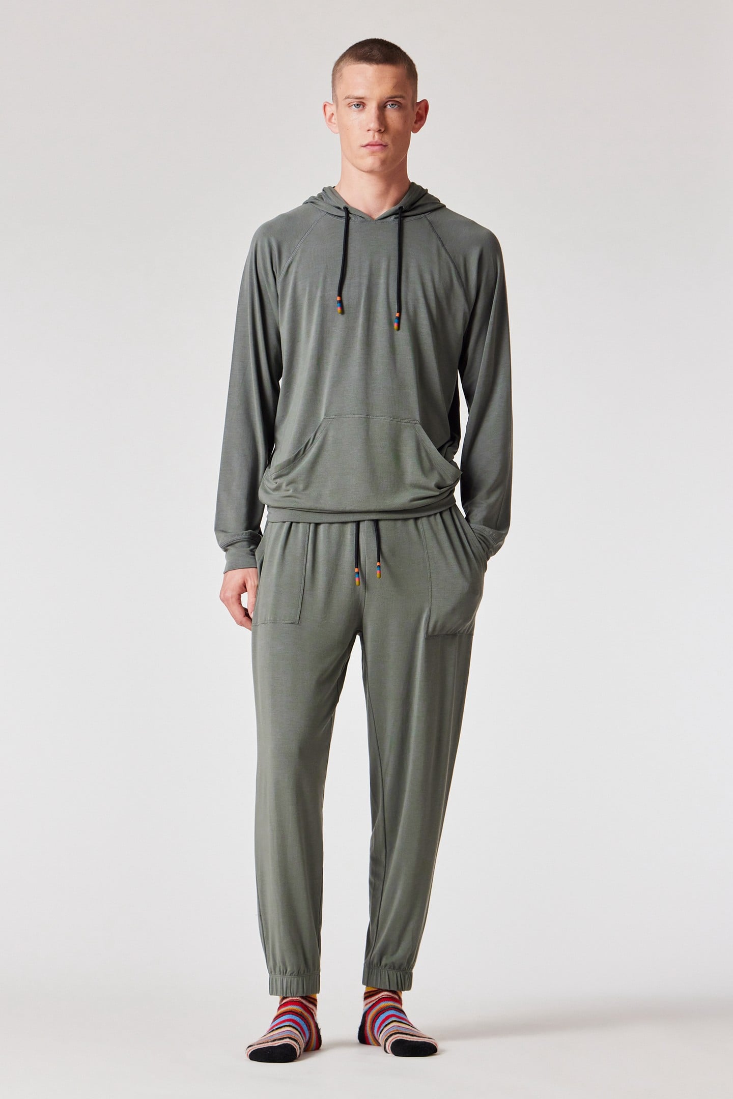 MEN HOODIE HARRY MODAL KHAKI 3
