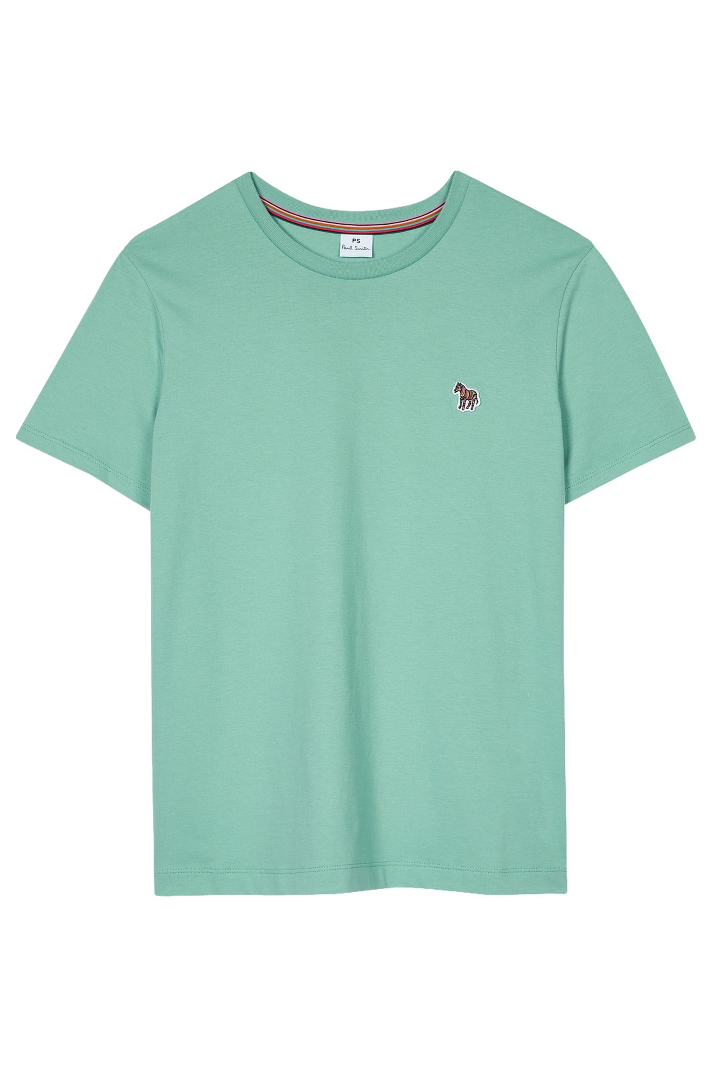 WOMENS ZEBRA T-SHIRT PETROL BLUE 4