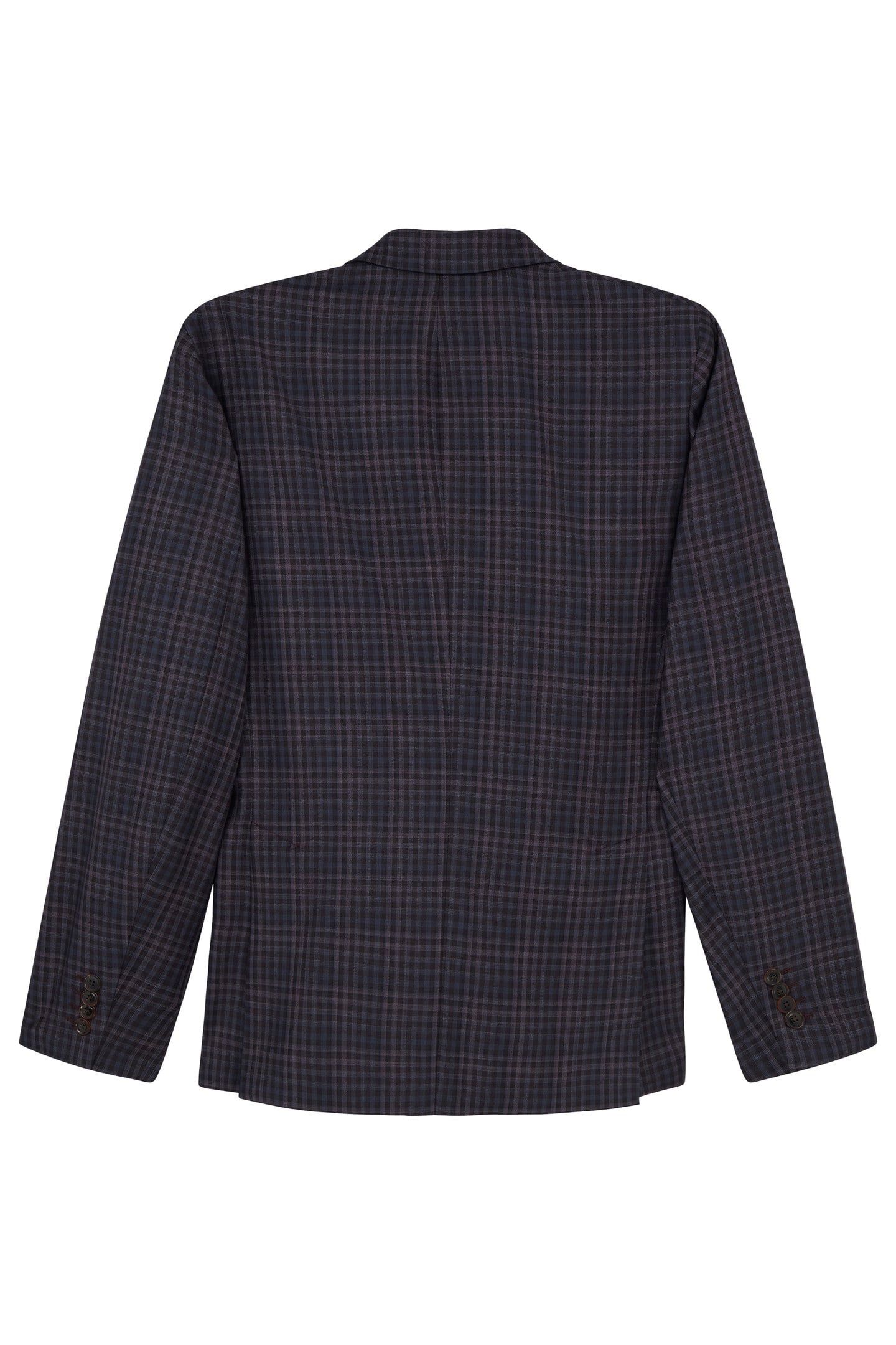 MENS 2 BUTTON JACKET DARK VIOLET 3