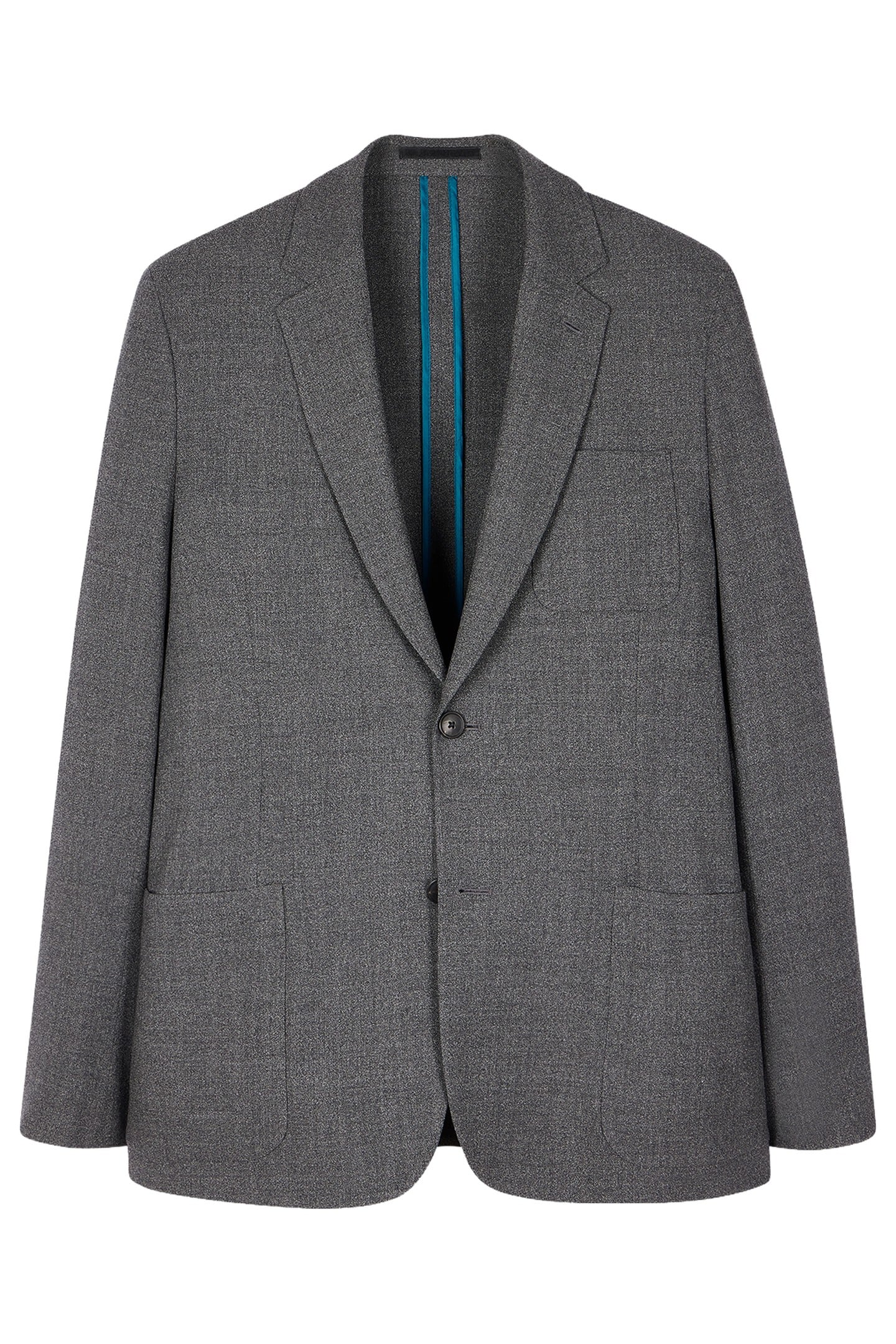 MENS 2 BUTTON JACKET GREY 4