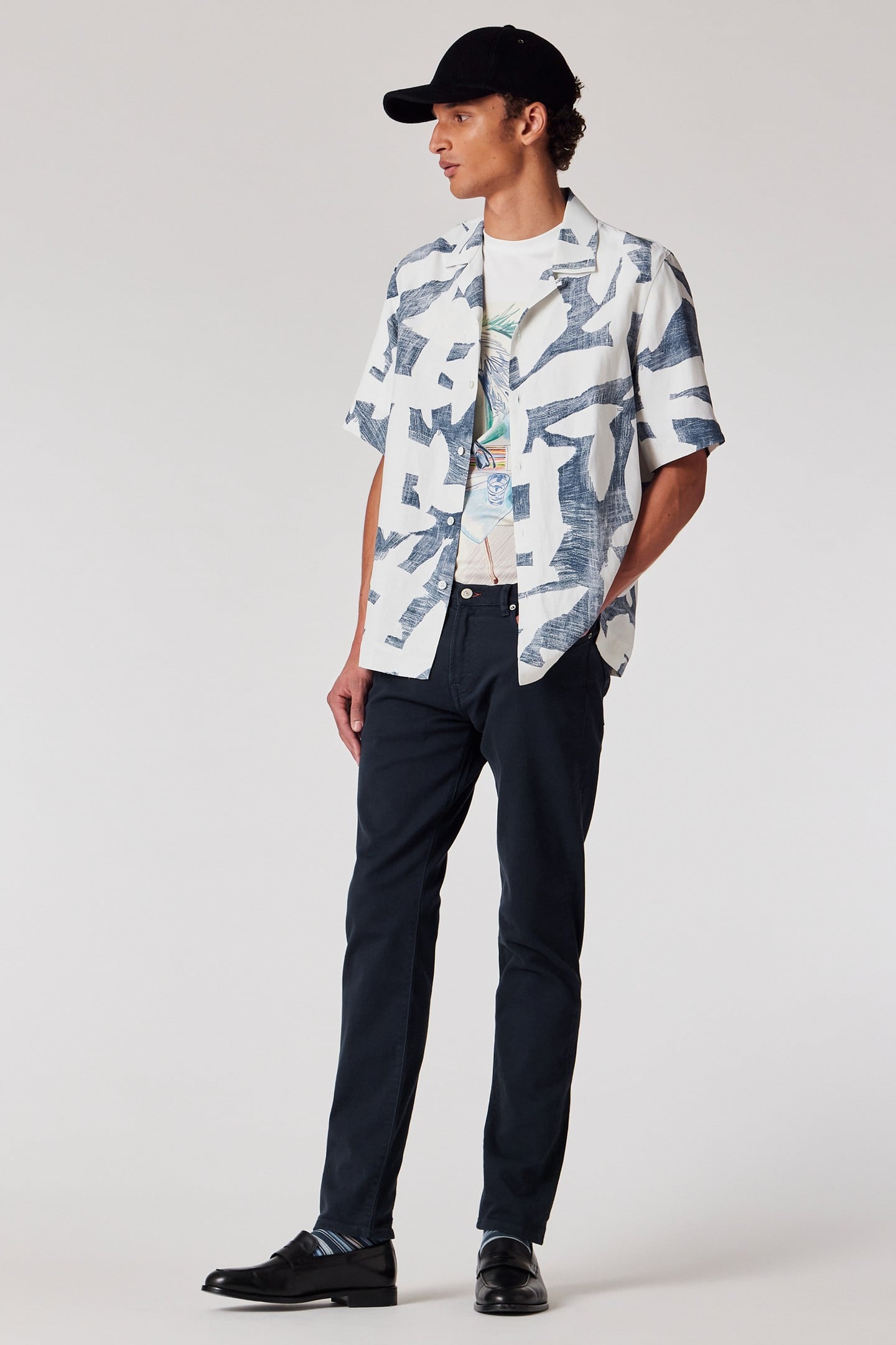 MENS S/S REGULAR FIT SHIRT LIGHT BLUE 3