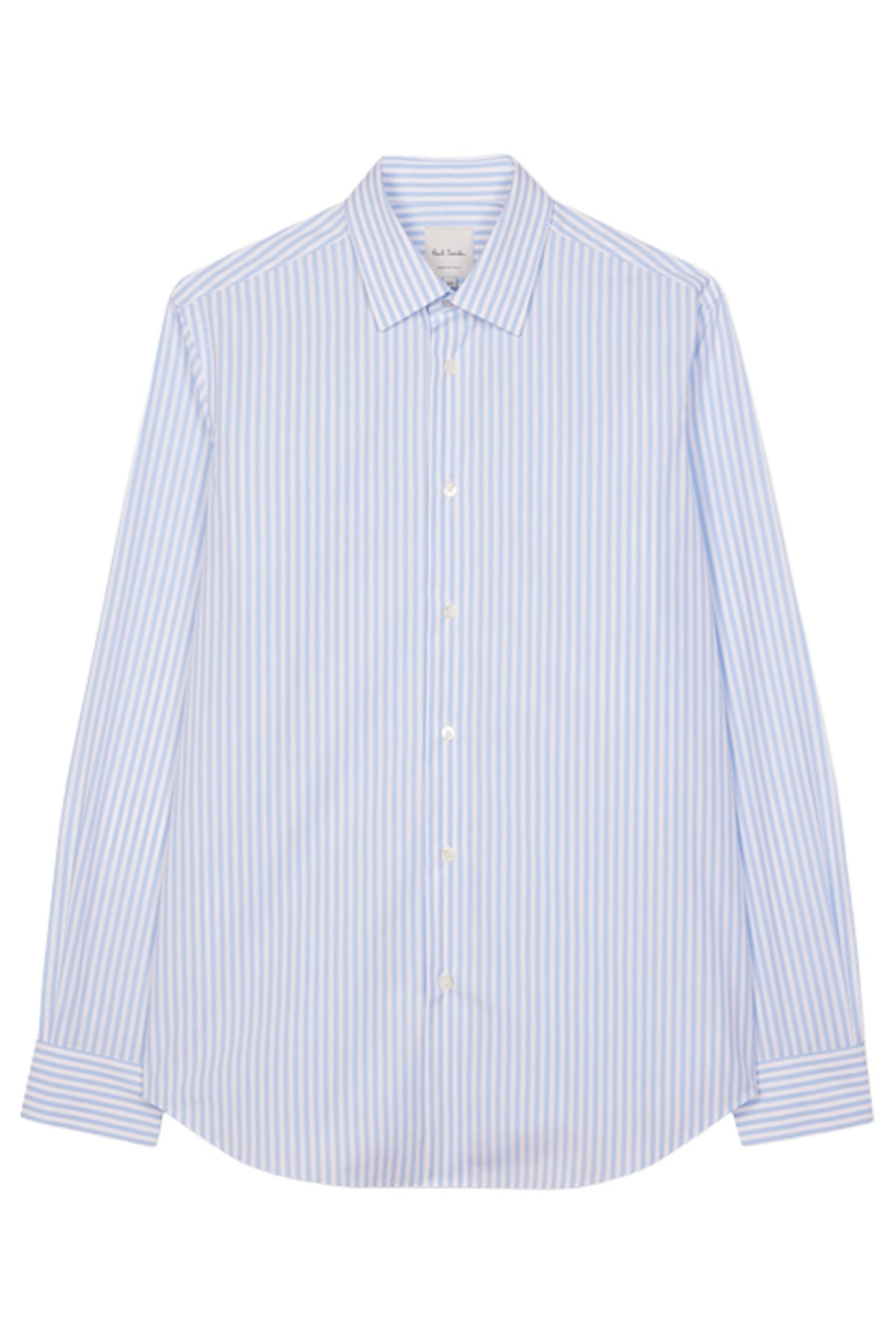 MENS S/C TAILORED FIT SHIRT LIGHT BLUE 4
