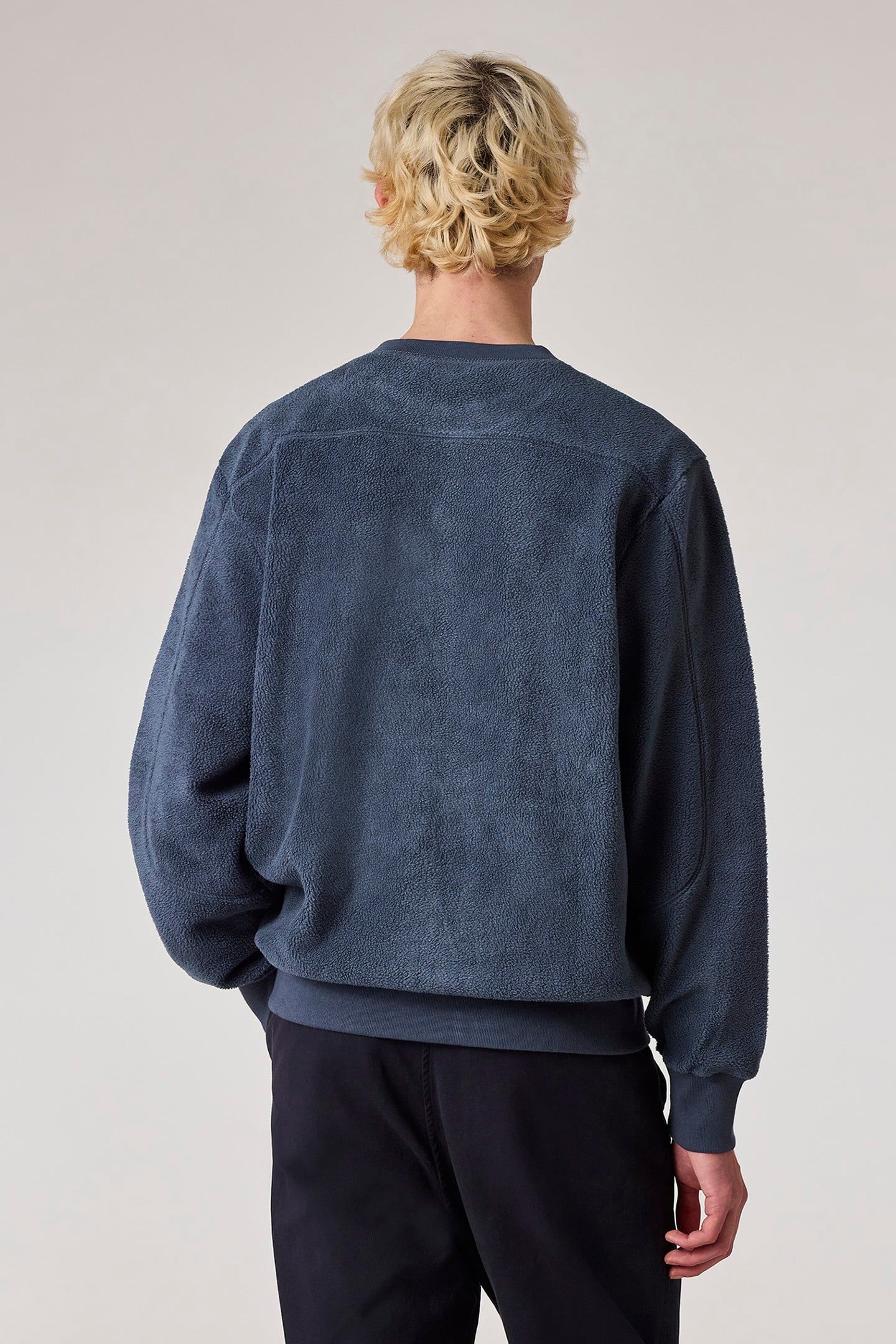 MENS CN SWEATSHIRT SLATE 2