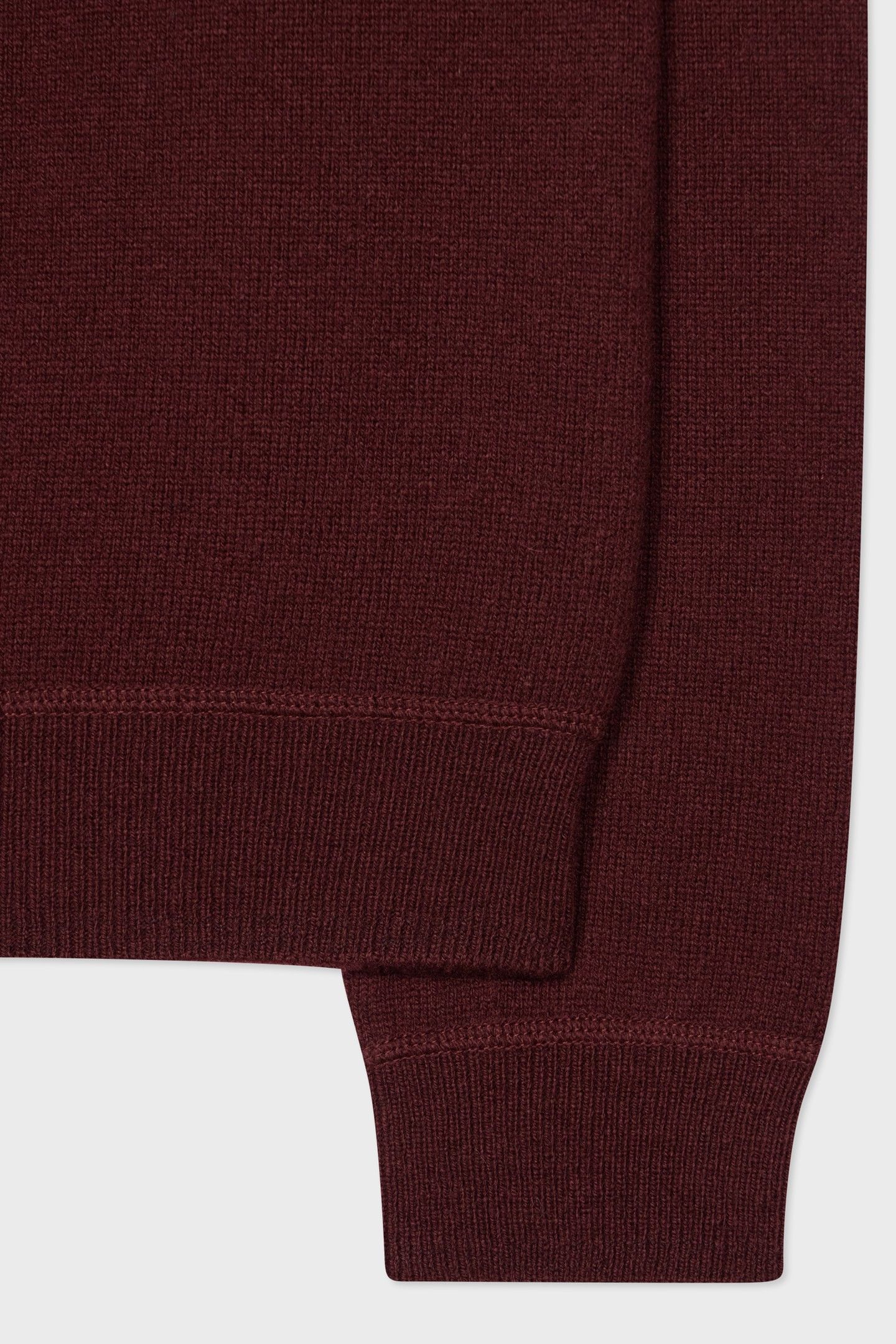 MENS SWEATER CREW NECK BURGUNDY/ BORDE 9
