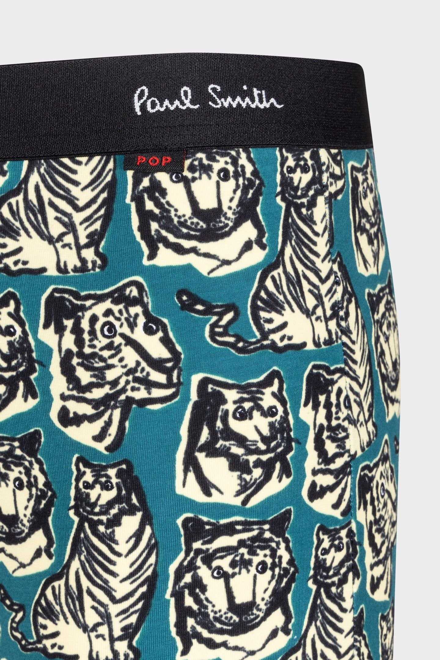 MEN TRUNK TIGER PETROL GREEN 3