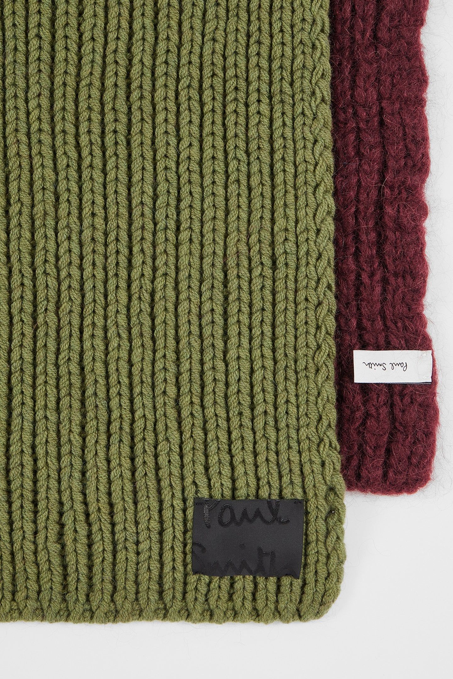 MEN SCARF MOHAIR BLACK 3