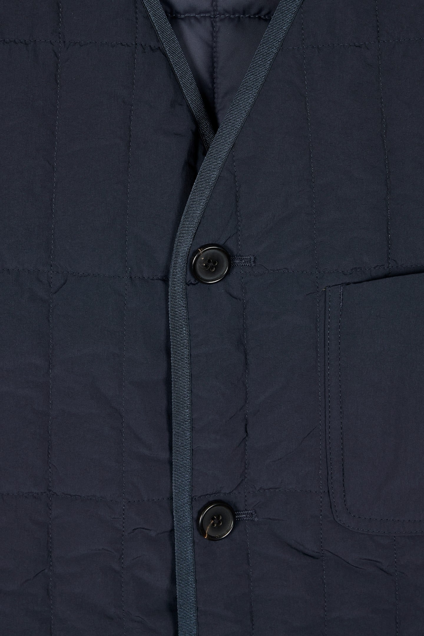 MENS QUILTED GILET NAVY 6