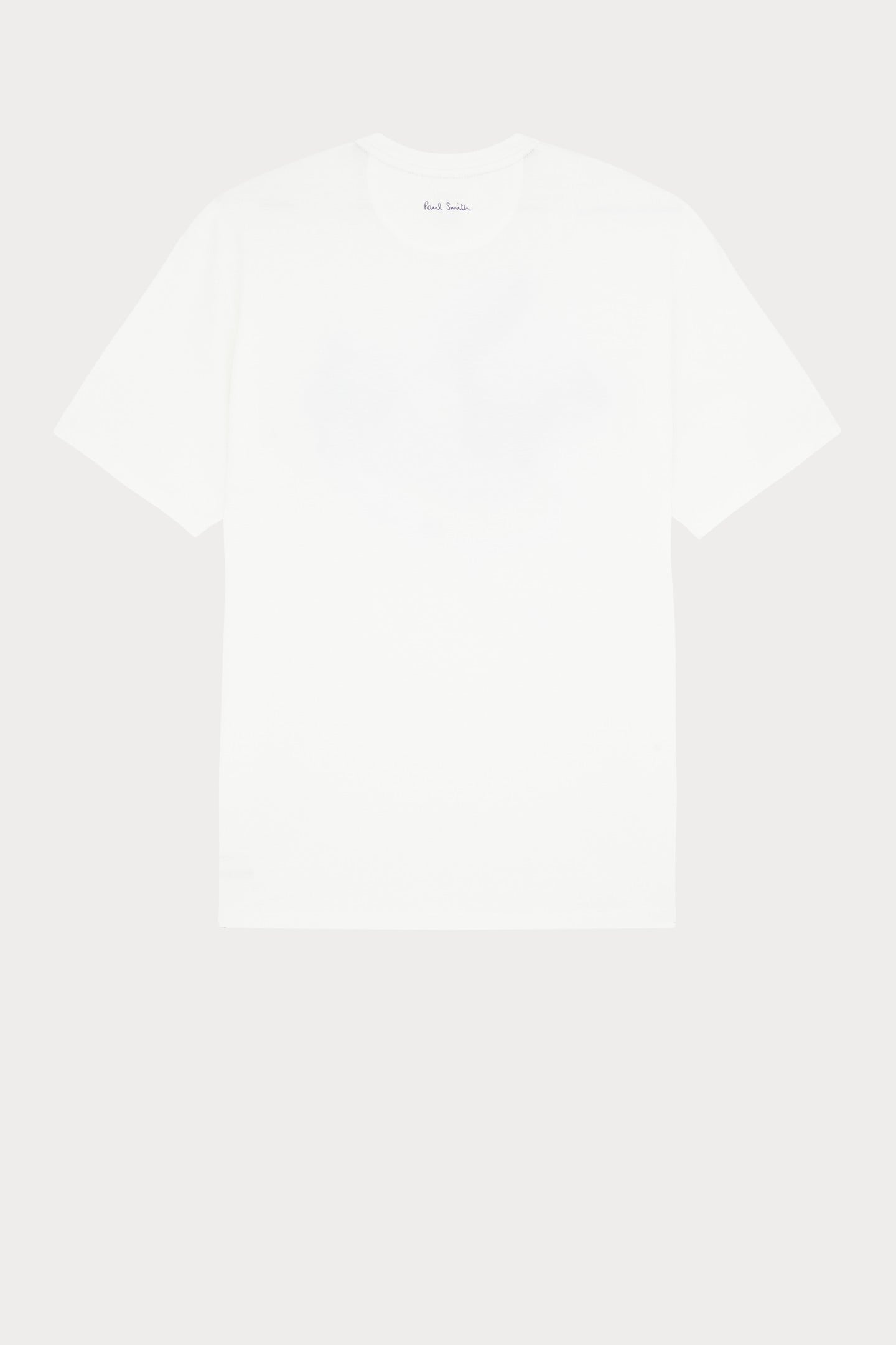 MENS PHOTO FLOWER PRINT TSHIRT WHITE 5