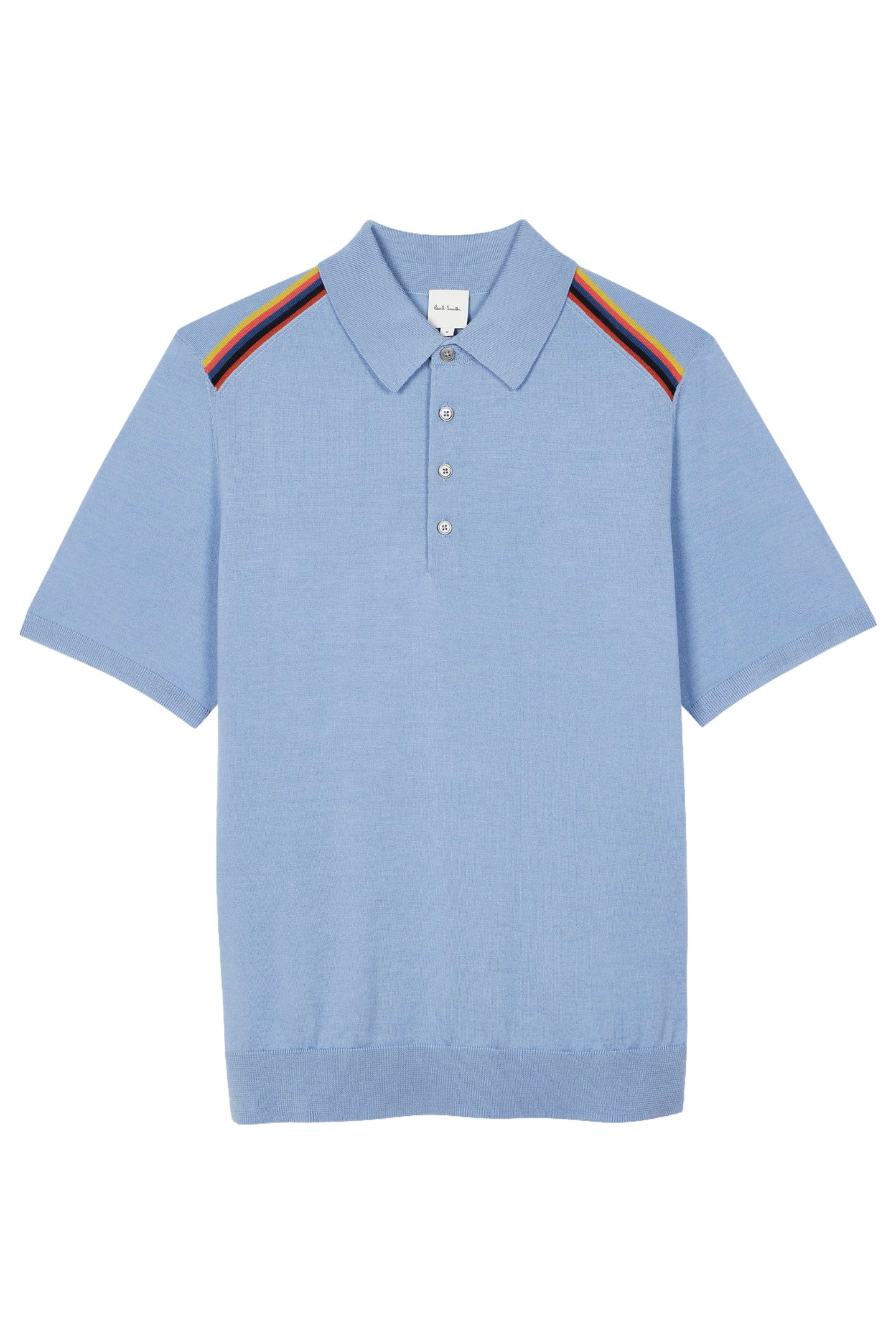 MENS SWEATER SS POLO BLUE 1